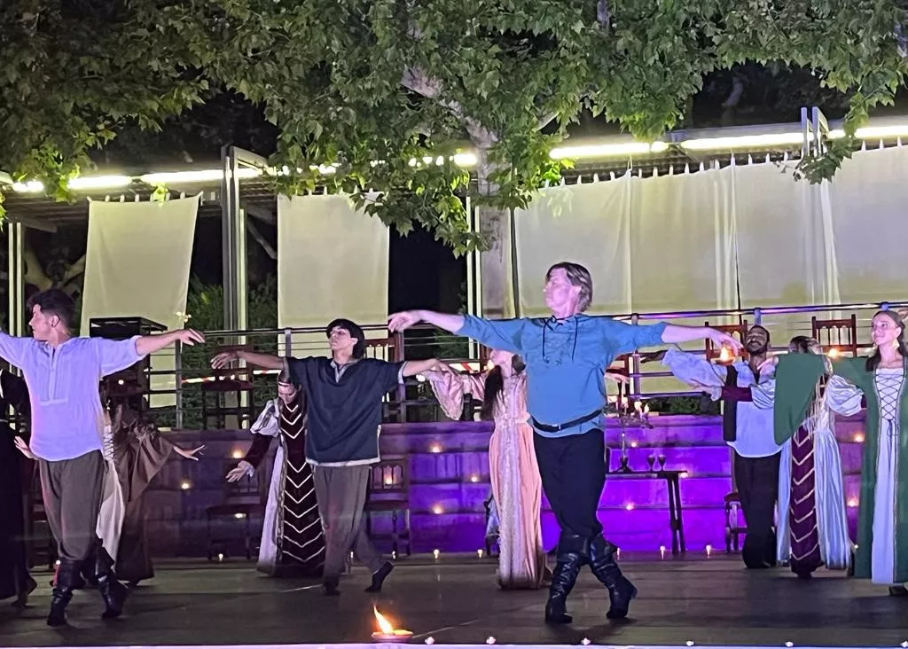 Actuación de Espacio Danza dentro del ciclo "Huesca, verano de leyenda".