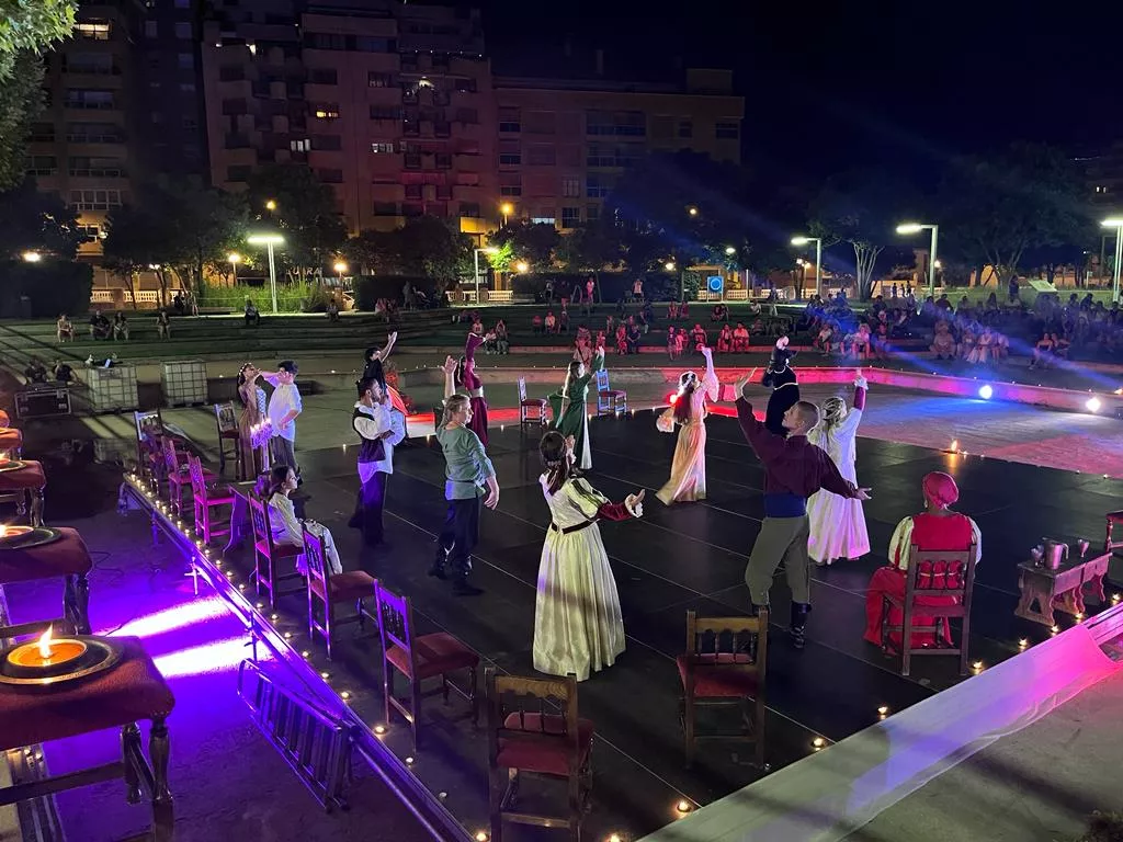 Actuación de Espacio Danza dentro del ciclo "Huesca, verano de leyenda".