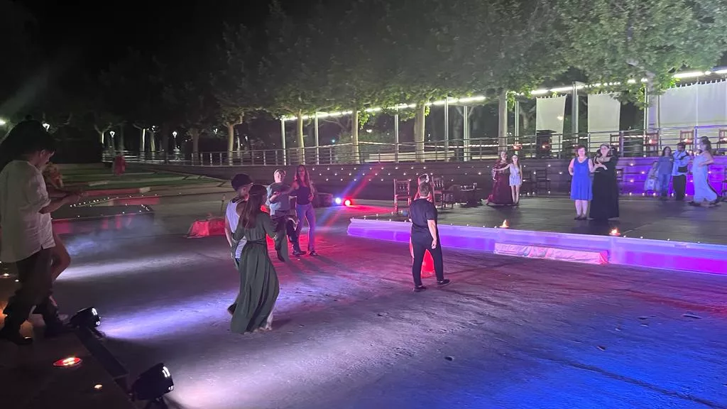 Actuación de Espacio Danza dentro del ciclo "Huesca, verano de leyenda".