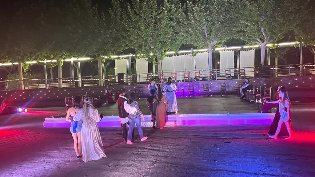 Actuación de Espacio Danza dentro del ciclo "Huesca, verano de leyenda".