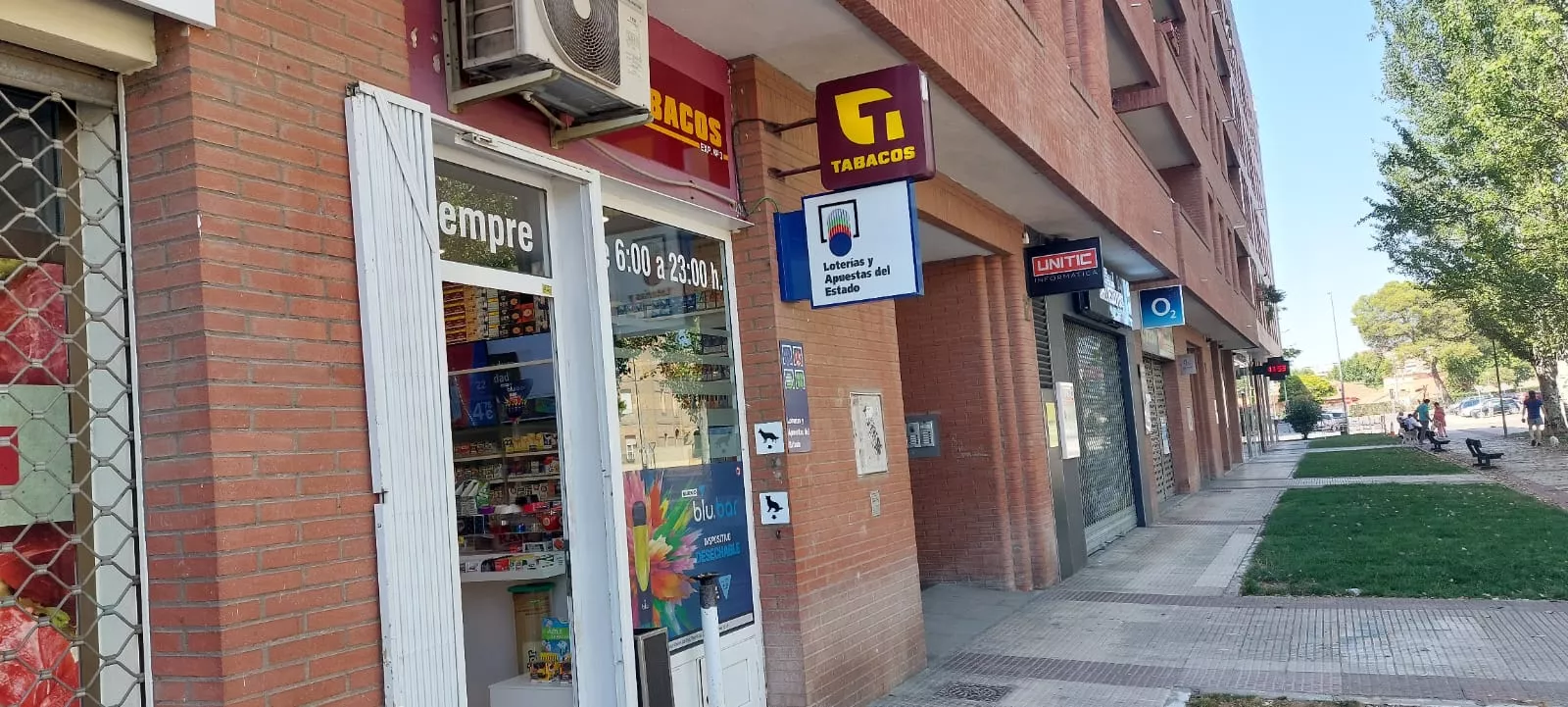 Estanco de la calle Teruel atracado el 20 de agosto. Estanco de la calle Teruel atracado el 20 de agosto.