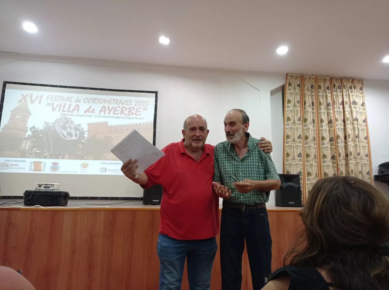 Alejando Salcedo y José María Romero.