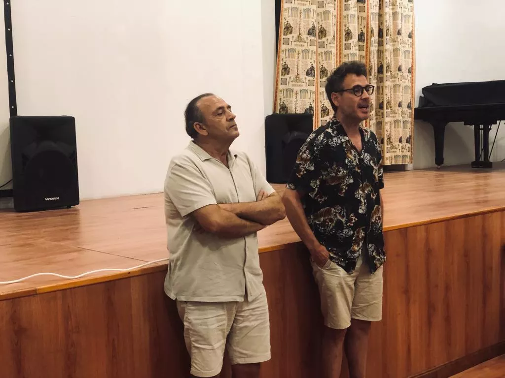 Jaime García Machín y Ángel Martínez Saló.