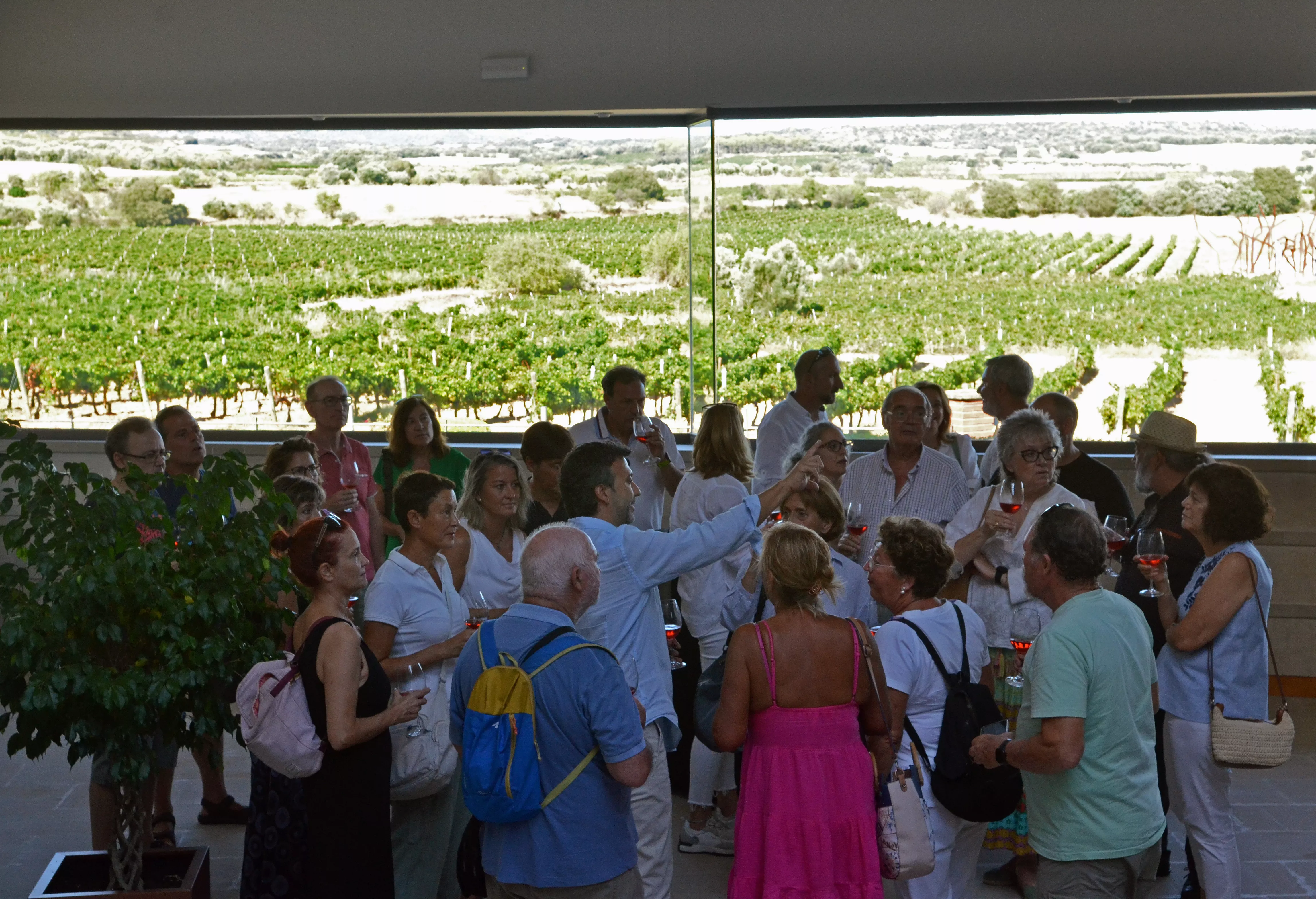 Concierto de Bia Ferreira en el Bosque de Hierro de Bodegas Enate dentro del Sonna.