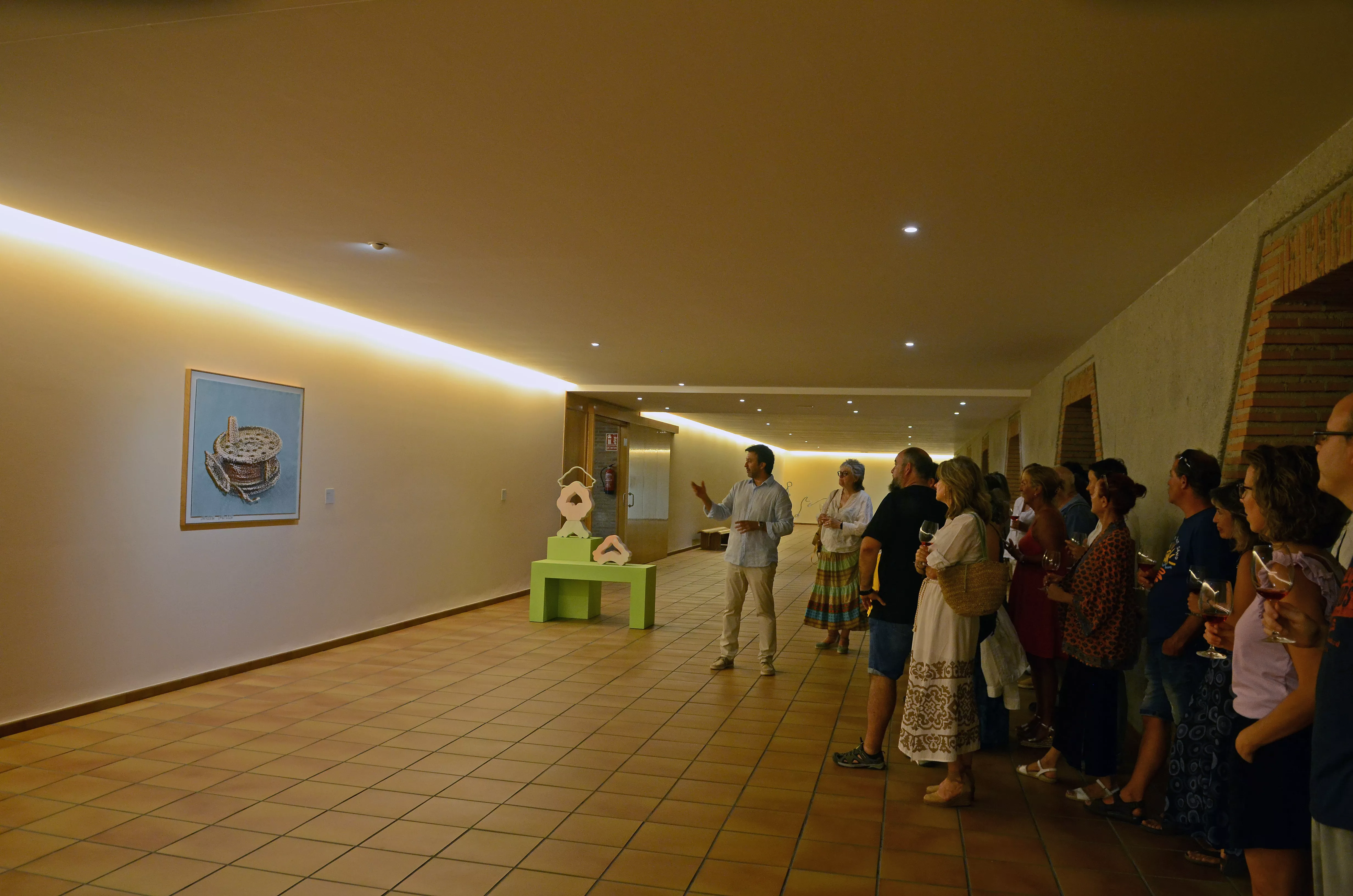 Concierto de Bia Ferreira en el Bosque de Hierro de Bodegas Enate dentro del Sonna.