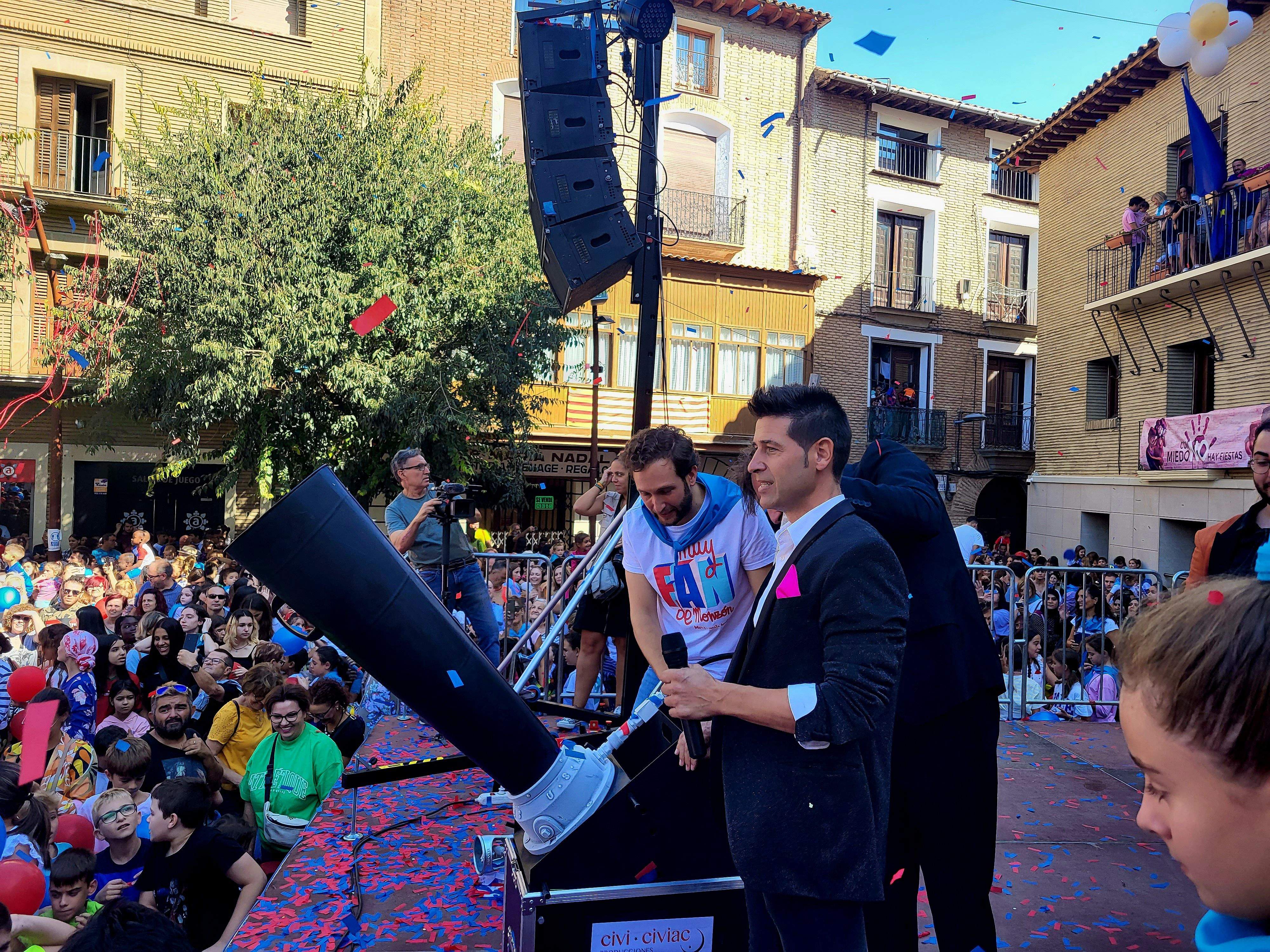 Actuación de Civi Civiac en las Fiestas de San Mateo 2022. Foto Myriam Martínez 