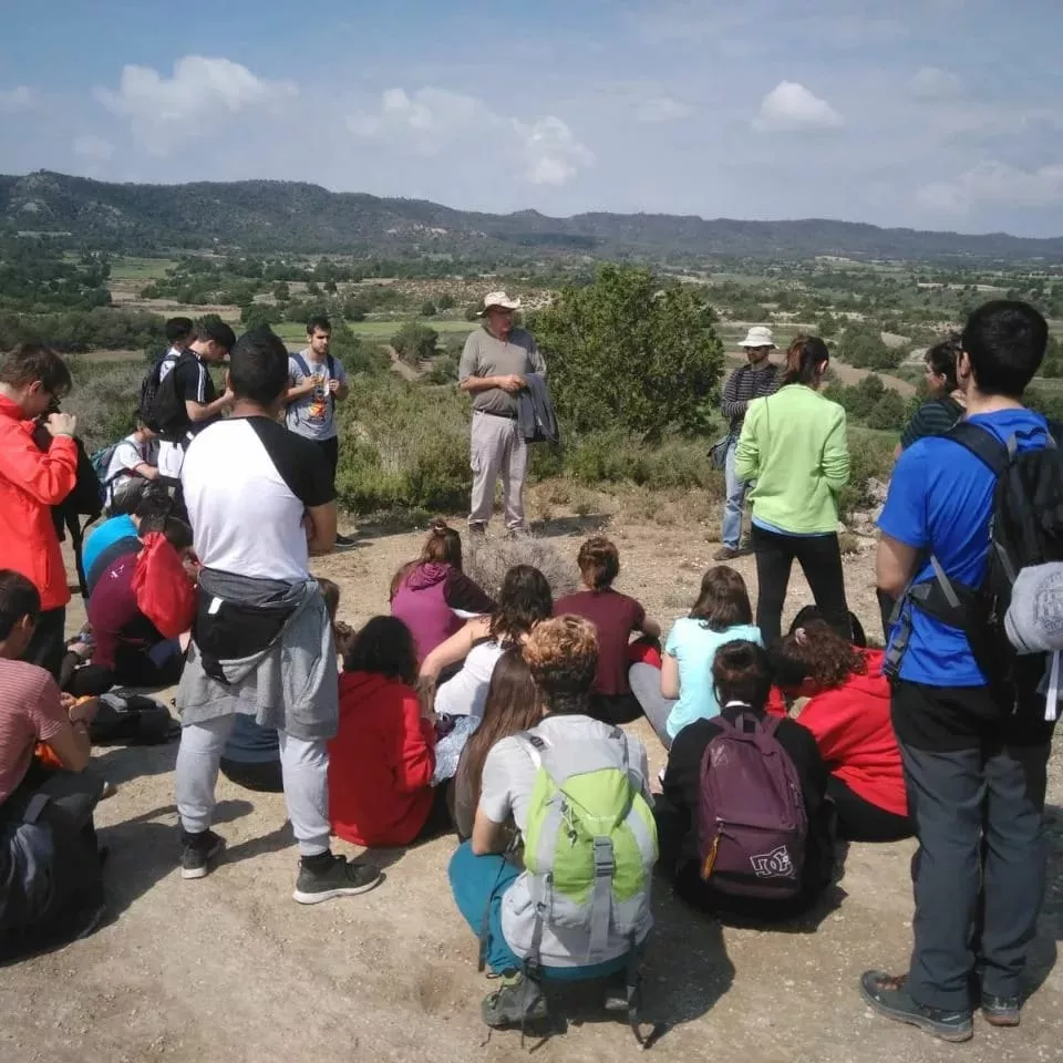 Una actividad del grado de Ciencias Ambientales del campus de Huesca.