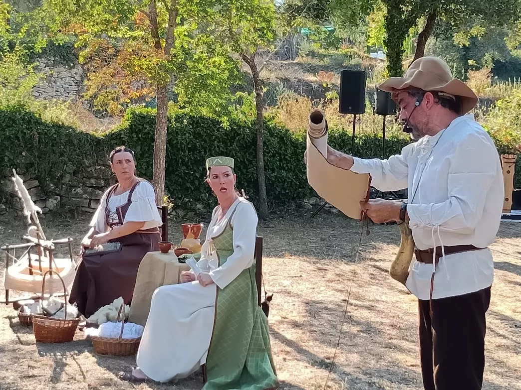 Representación en la fiesta "Reyno de Sobrarbe, carrasca y fueros".