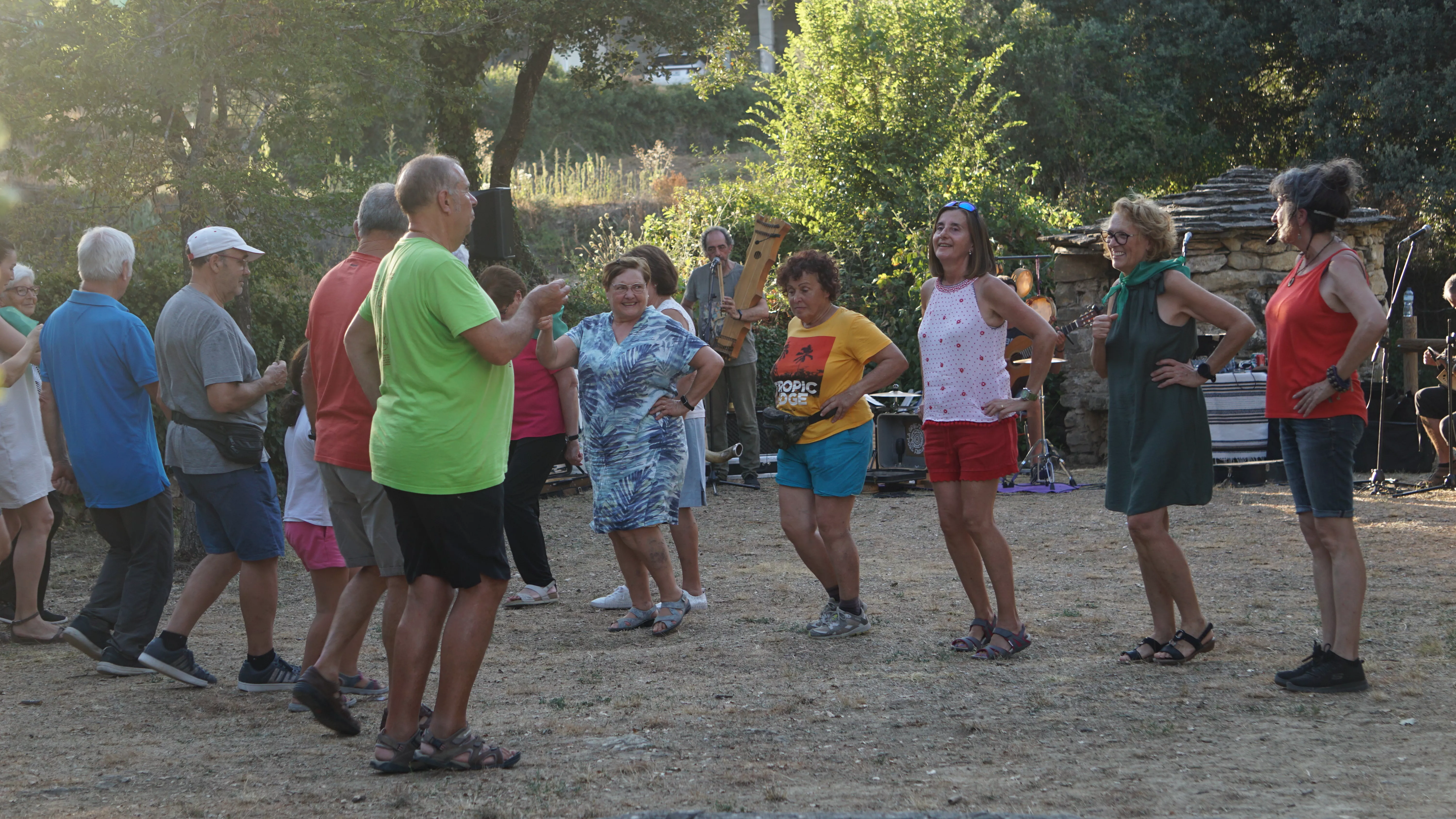 Baile con la Orquestina del Fabirol en Lecina.