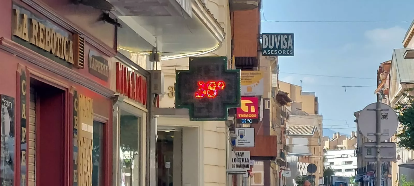 Termómetro de la calle Teruel