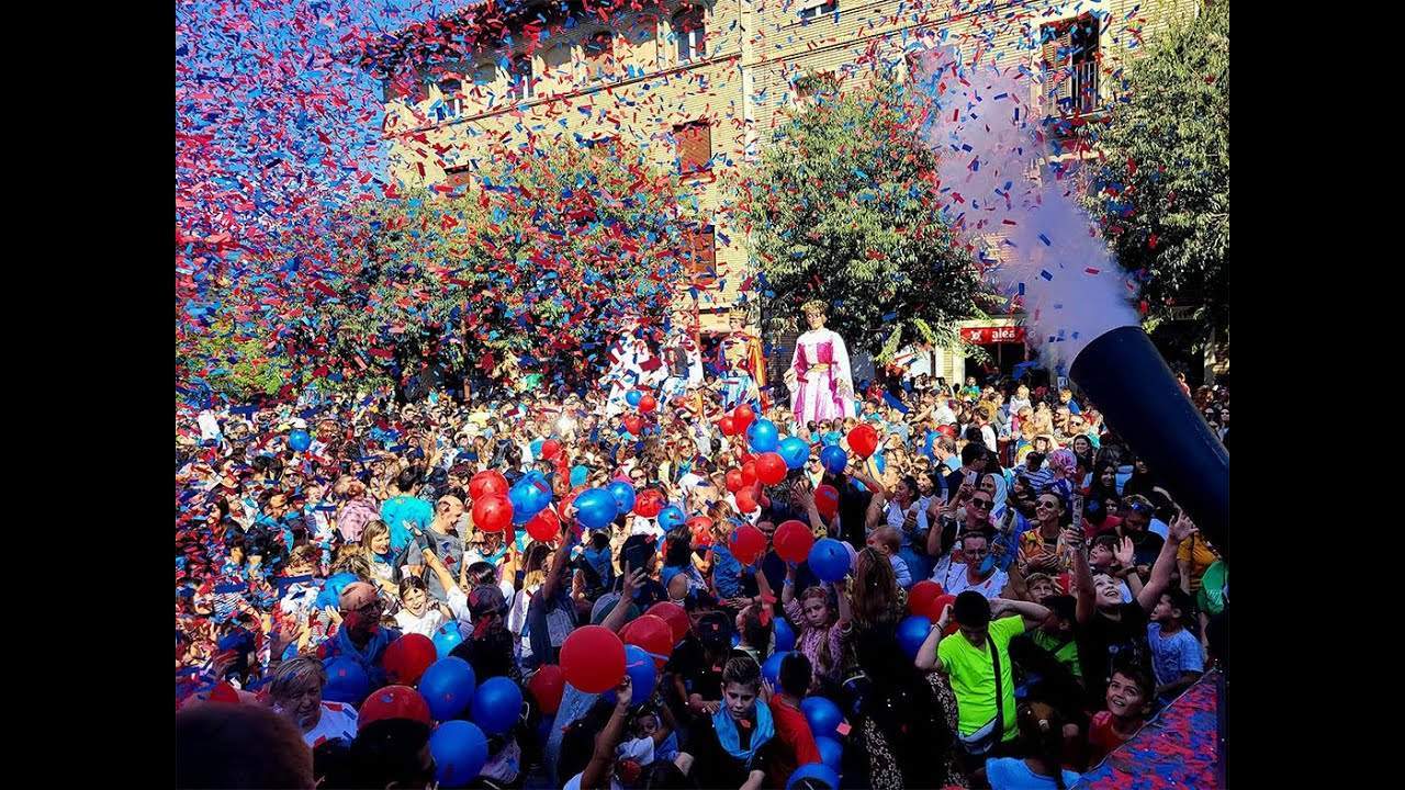 Espectacular arranque de las fiestas de Monzón 2022