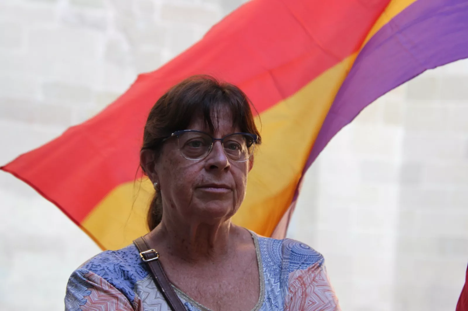 Acto de homenaje y recuerdo convocada por el Círculo Republicano Manolín Abad de Huesca. Foto Carlos Neofato