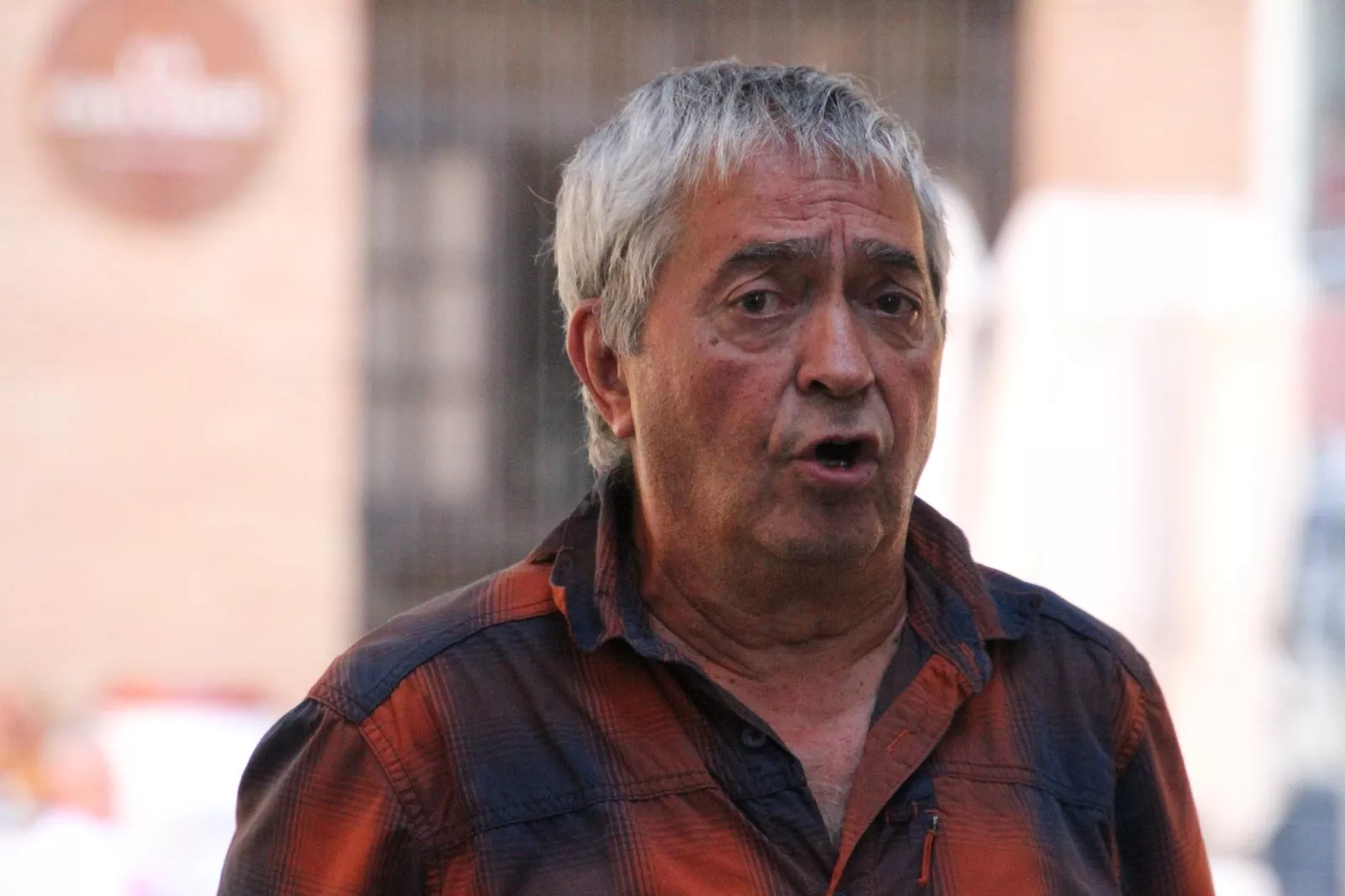 Acto de homenaje y recuerdo convocada por el Círculo Republicano Manolín Abad de Huesca. Foto Carlos Neofato