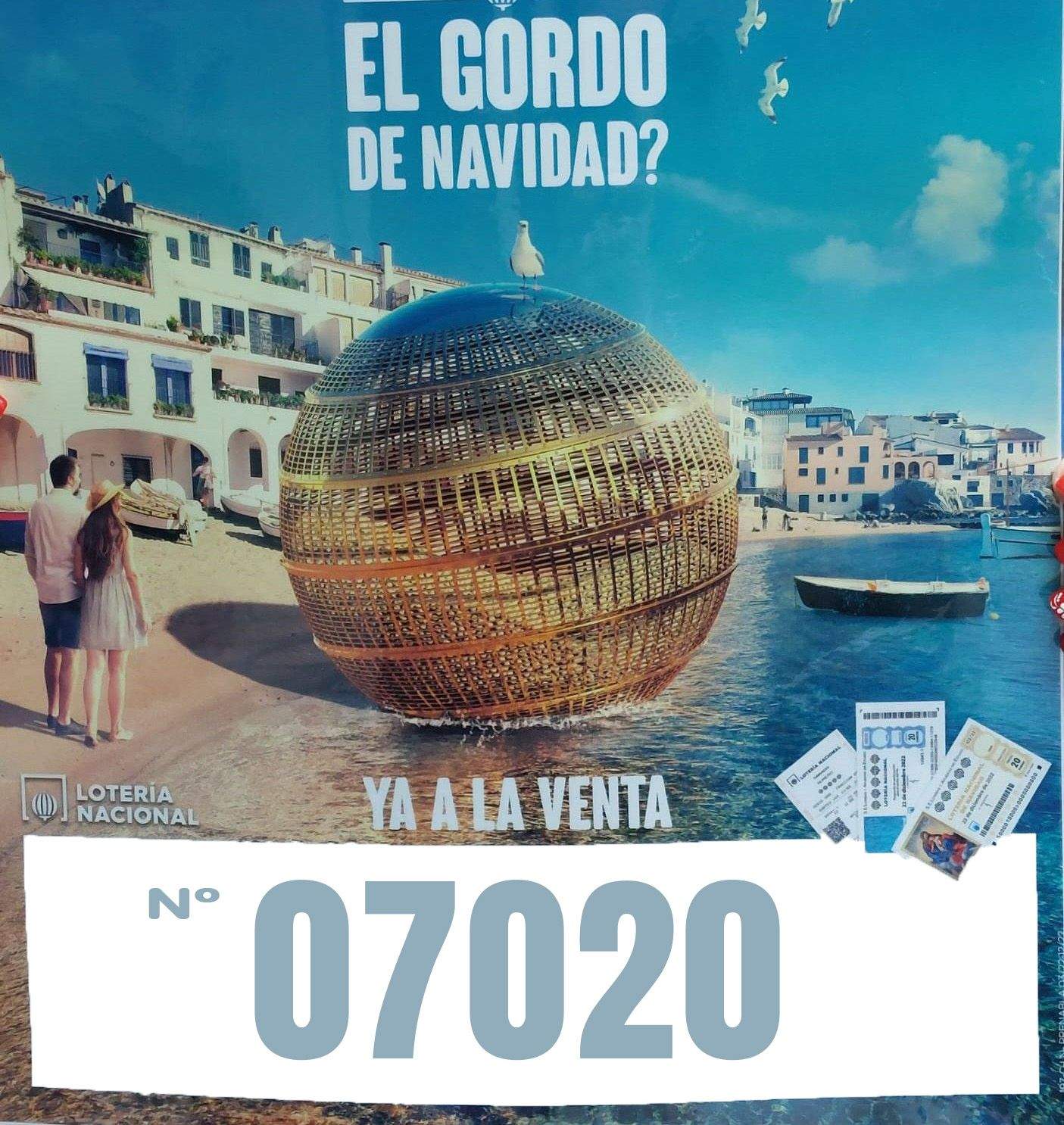 Número de lotería que EL DIARIO DE HUESCA ofrece a sus lectores.