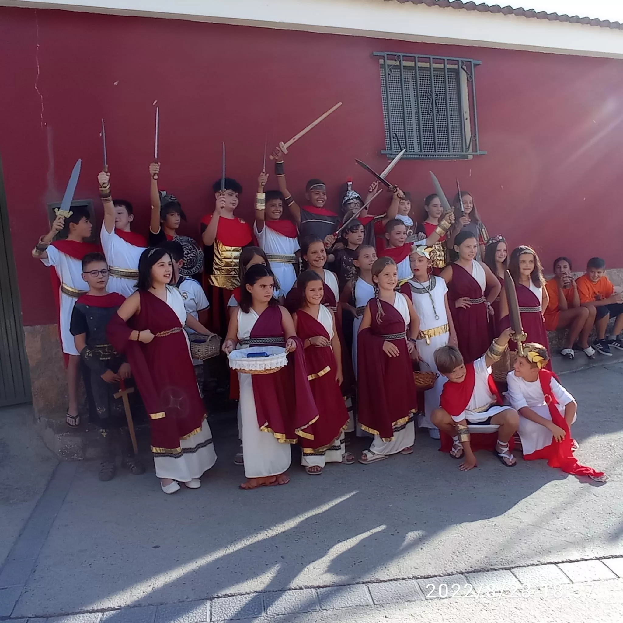 Disfraces de niños en Alcalá de Gurrea