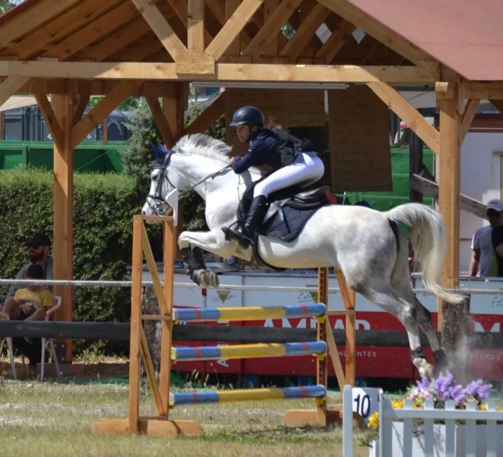 Ana Camarero con Gratal de Salas