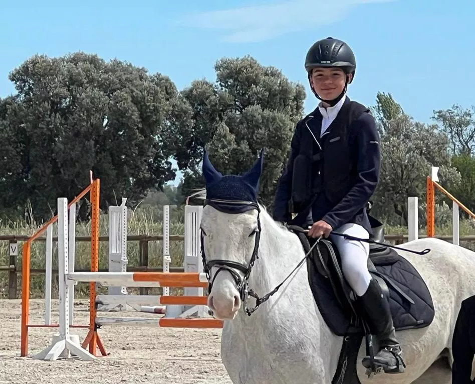 Ana Camarero con Gratal de Salas
