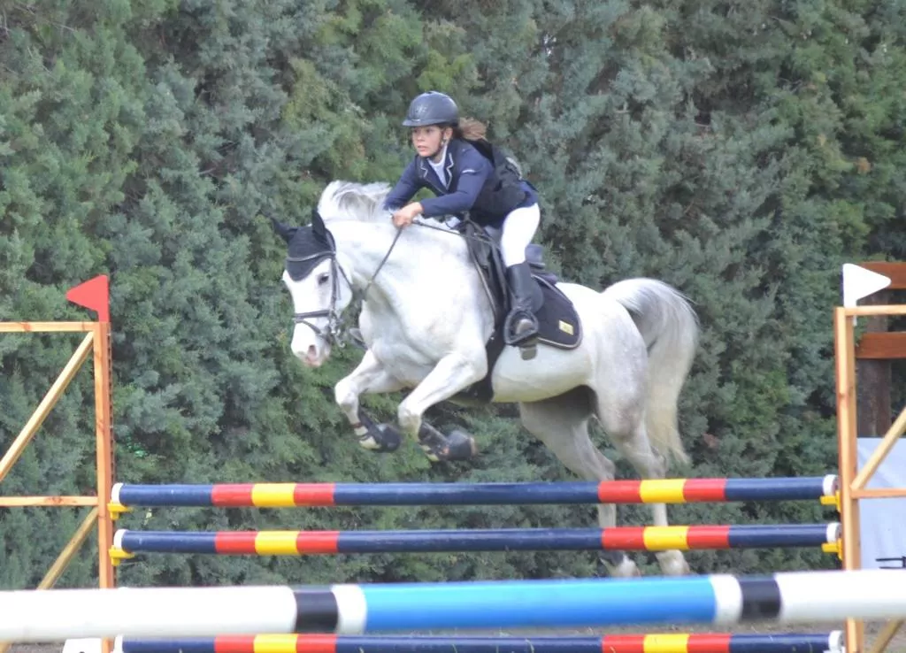 Ana Camarero con Gratal de Salas