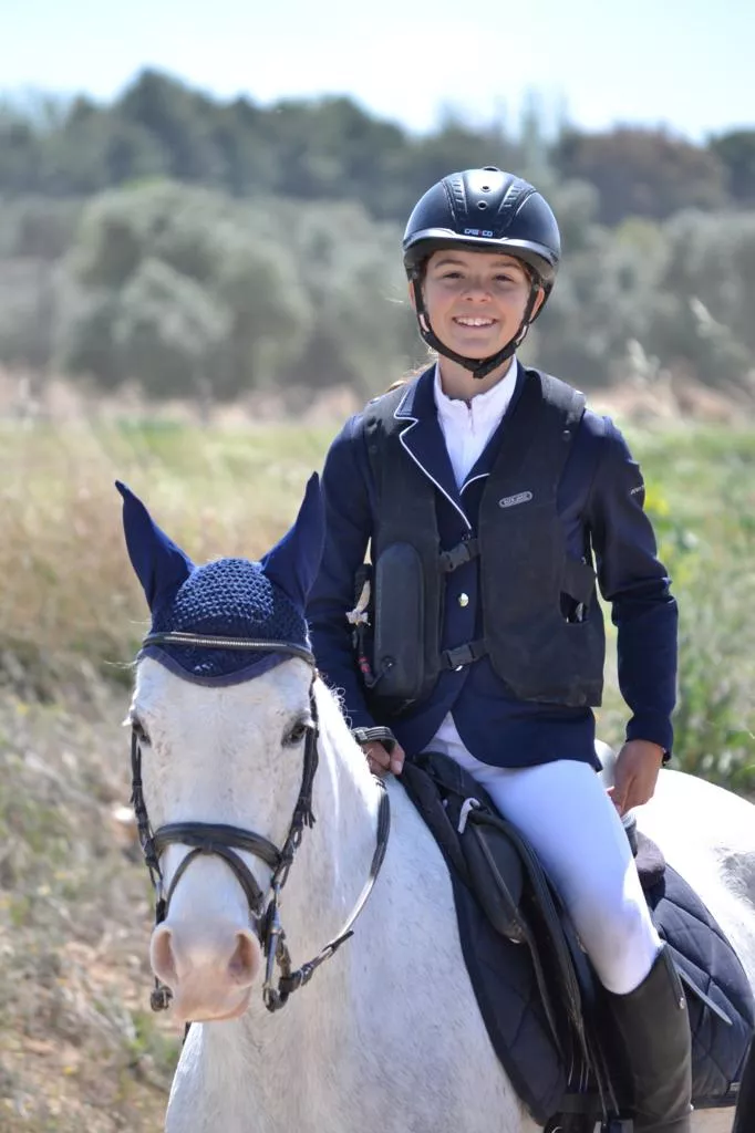 Ana Camarero con Gratal de Salas