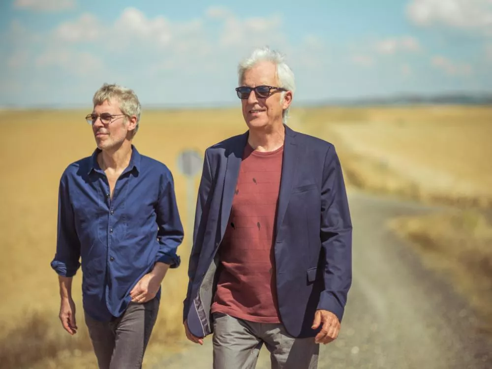 Ariel Rot y Kiko Veneno.