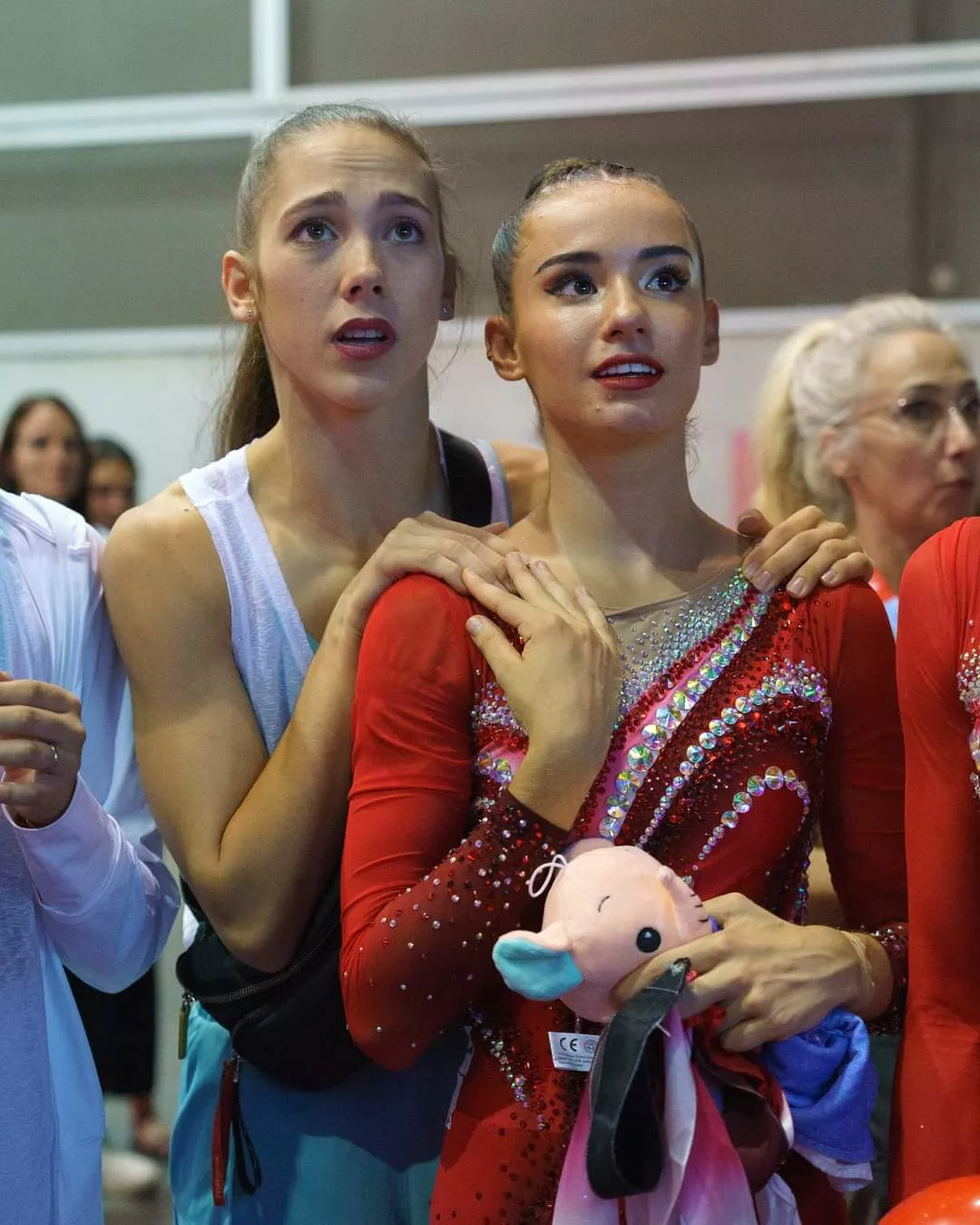 Celebración de la medalla de bronce de España. Foto RFEG 