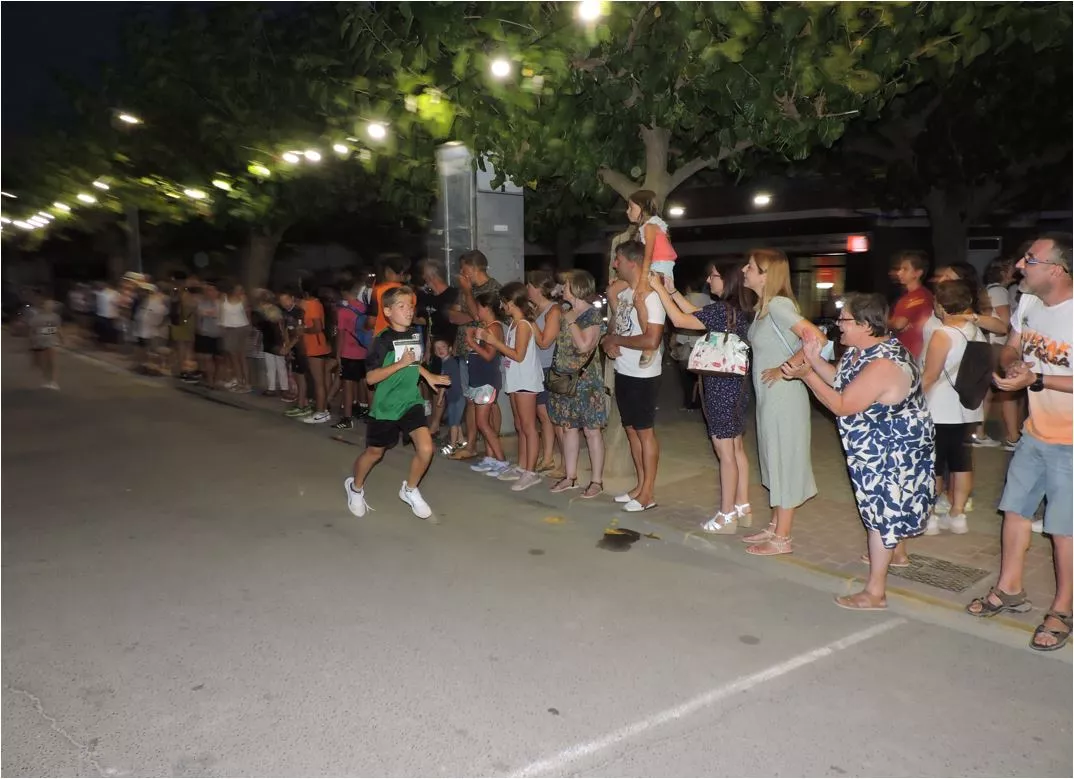 Alex Bergel vencedor de la categoría  10 y 11 años