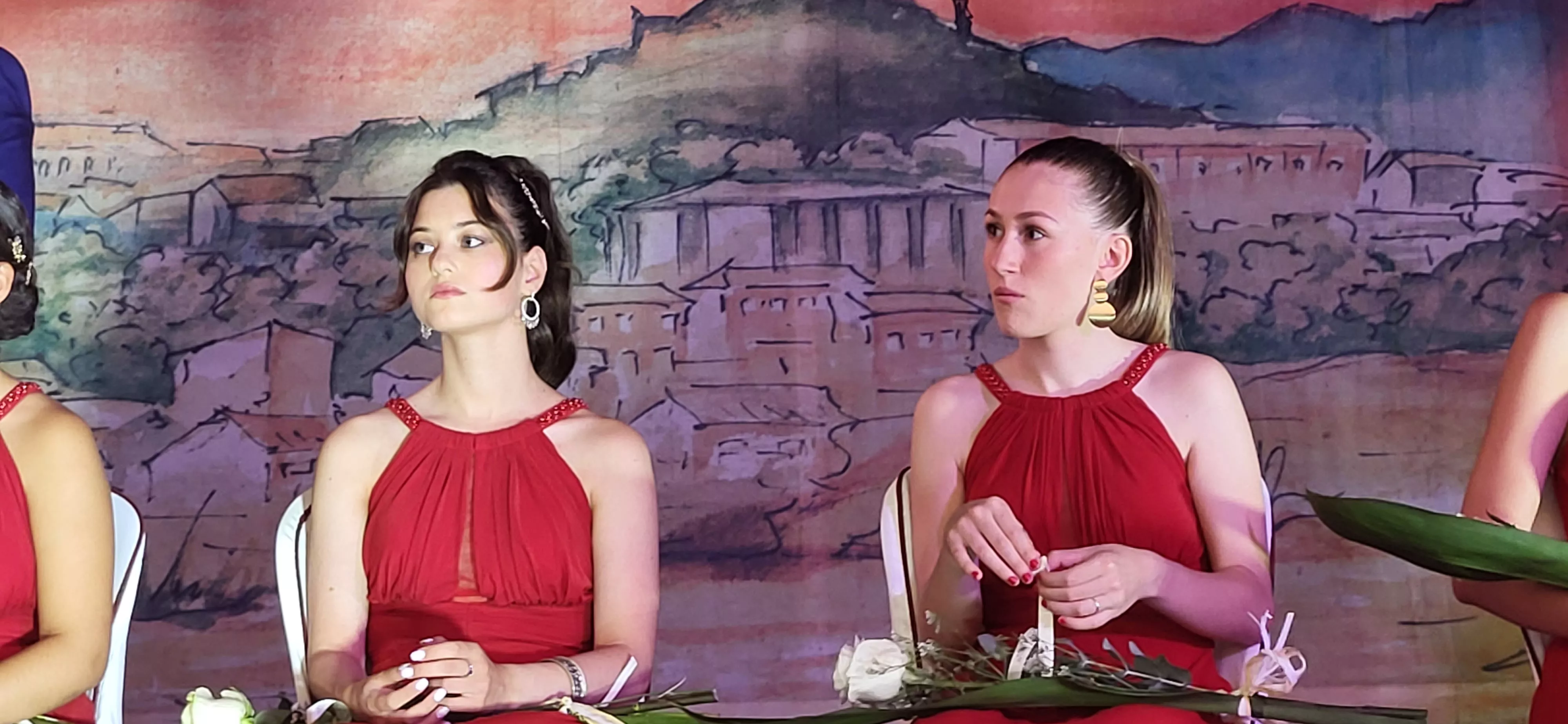  Presentación de las mairalesas, quintos y quintas de Almudévar. Foto: Mercedes Manterola