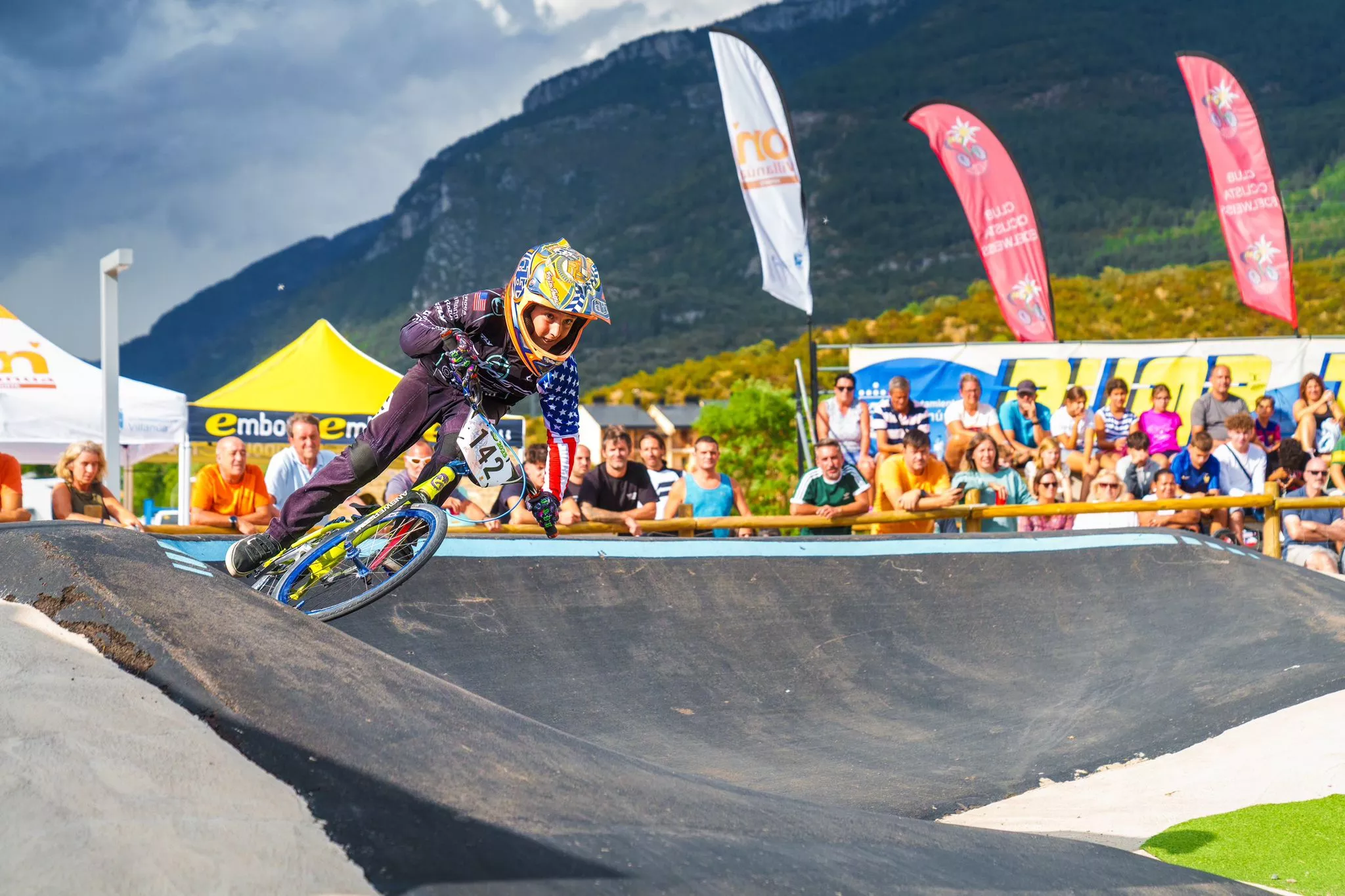 Campeonato de Pumptrack en Villanúa. Turismo Villanúa / Yhabril Moro