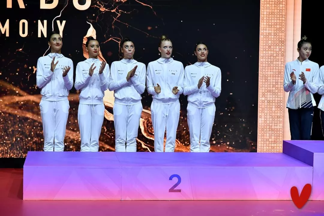 Inés Bergua y su plata en el Mundial.