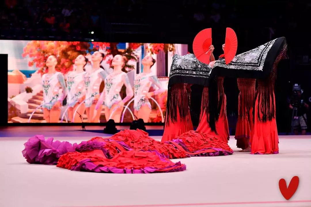 Inés Bergua y su plata en el Mundial.