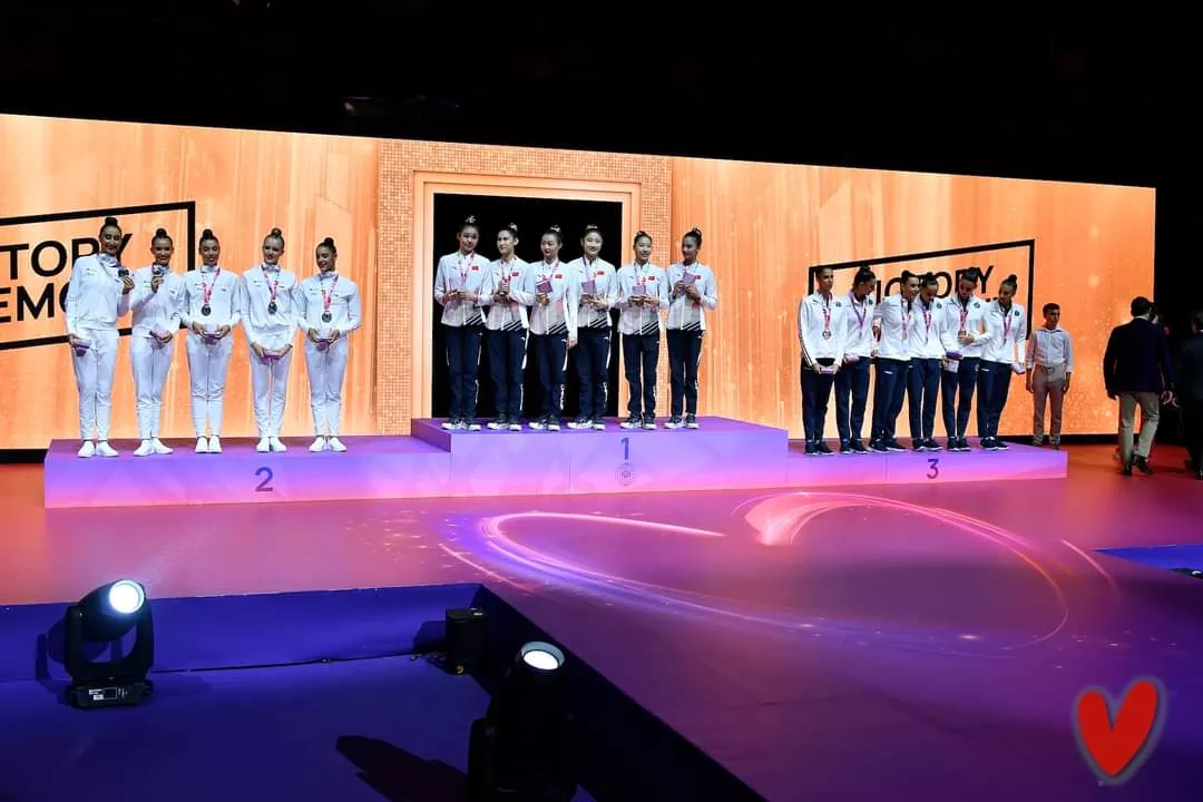 Inés Bergua y su plata en el Mundial.