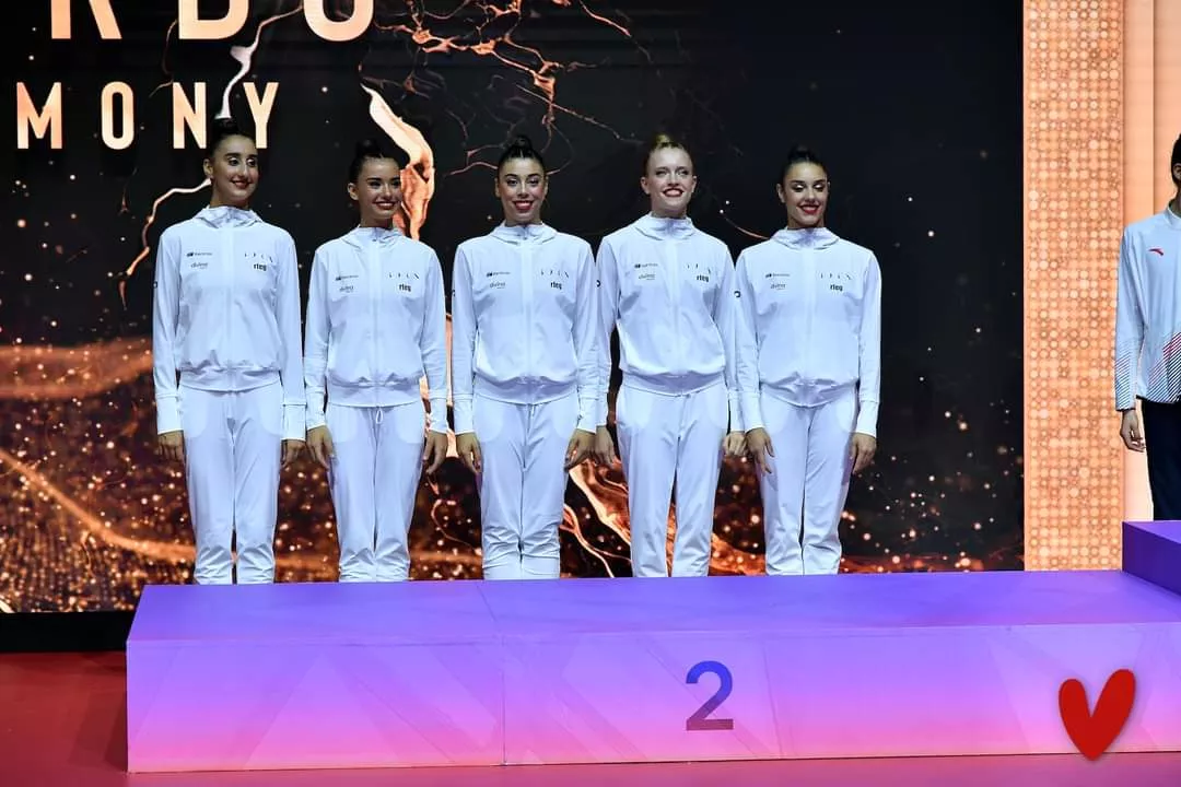 Inés Bergua y su plata en el Mundial.