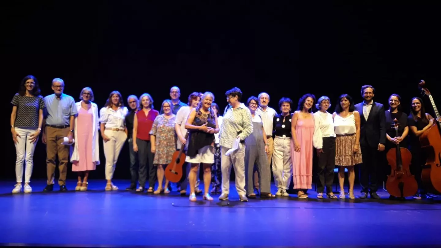 Imagen de la primera edición del recital poético de Monzón.