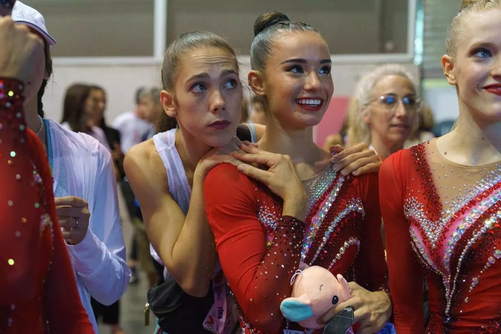 Inés Bergua en el Campeonato del Mundo de Valencia.