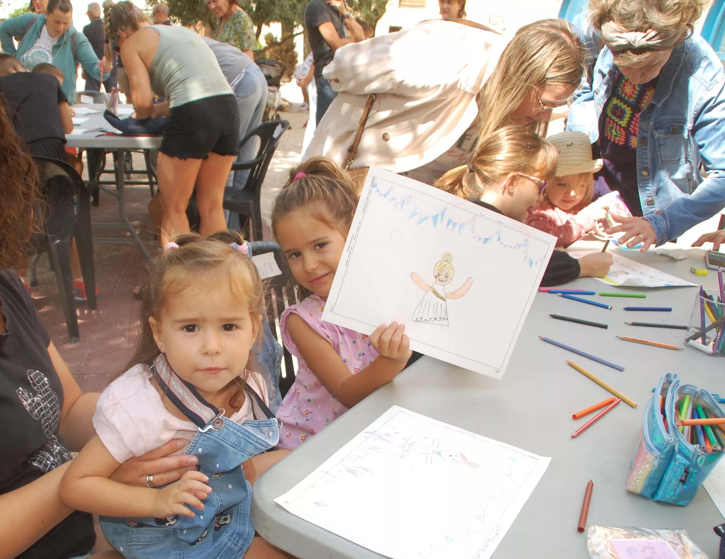 Concurso de Dibujo en las prefiestas de Sariñena.