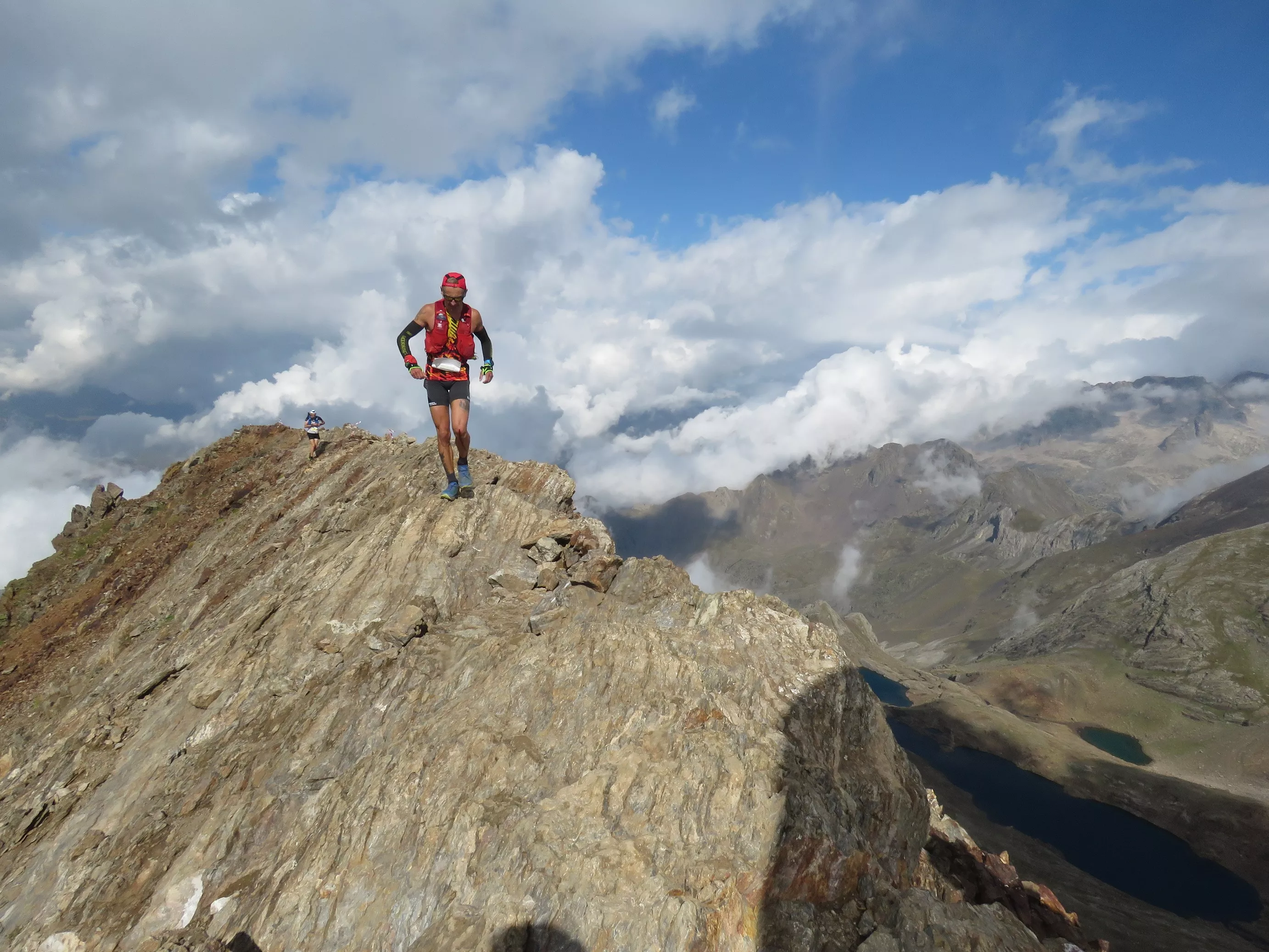 El Trail  Valle de Tena cambia de planes por la amenaza de mal tiempo. Foto Ramón Ferrer