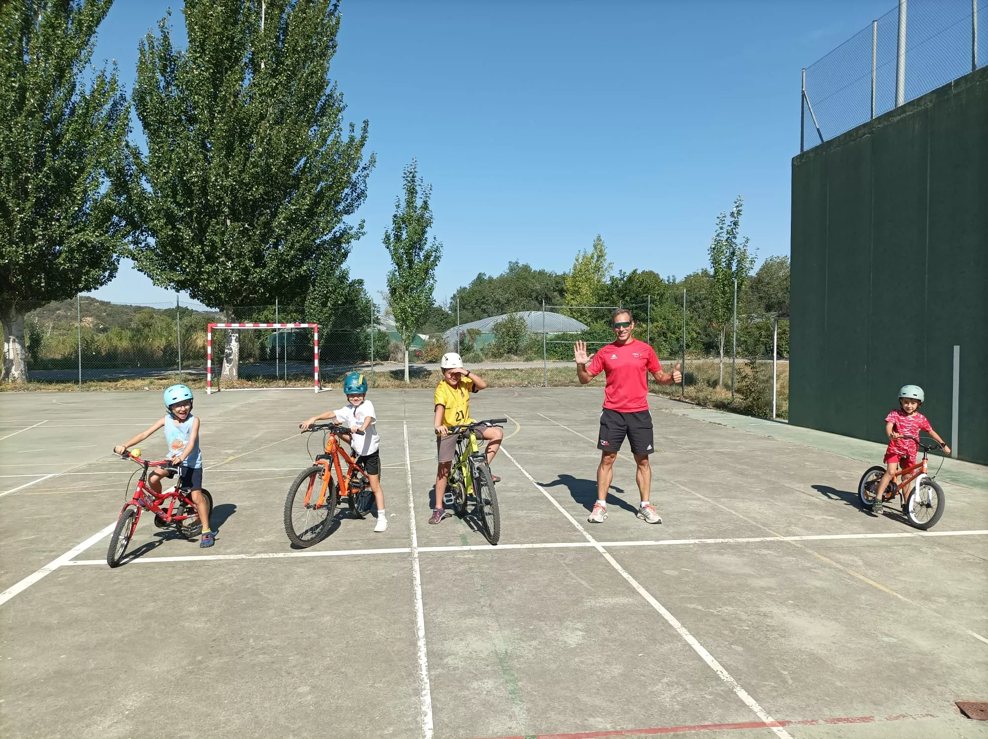 Taller de bici en Castillazuelo