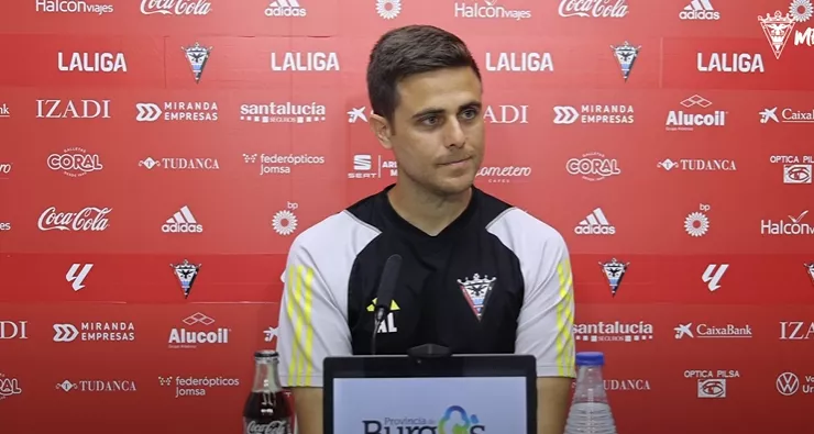 Alessio Lisci, entrenador del Mirandés.