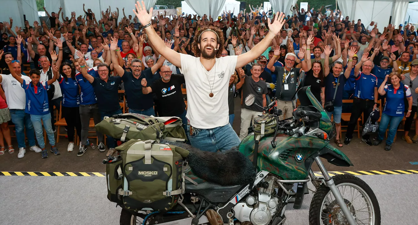 Agustín Ostos estará en BMW Motorrad Days. Foto BMW Motorrad