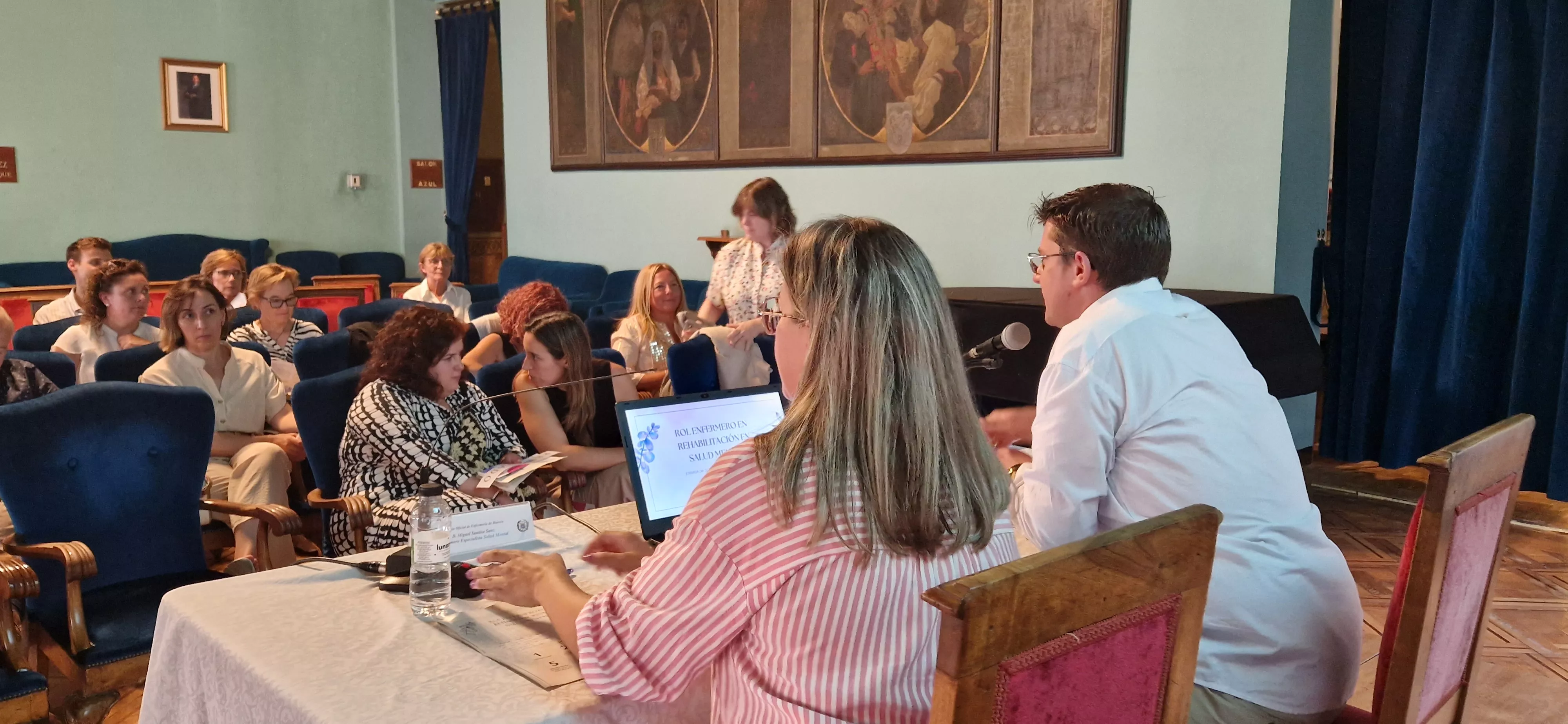Jornada del Colegio de Enfermería y la salud mental. Foto Myriam Martínez