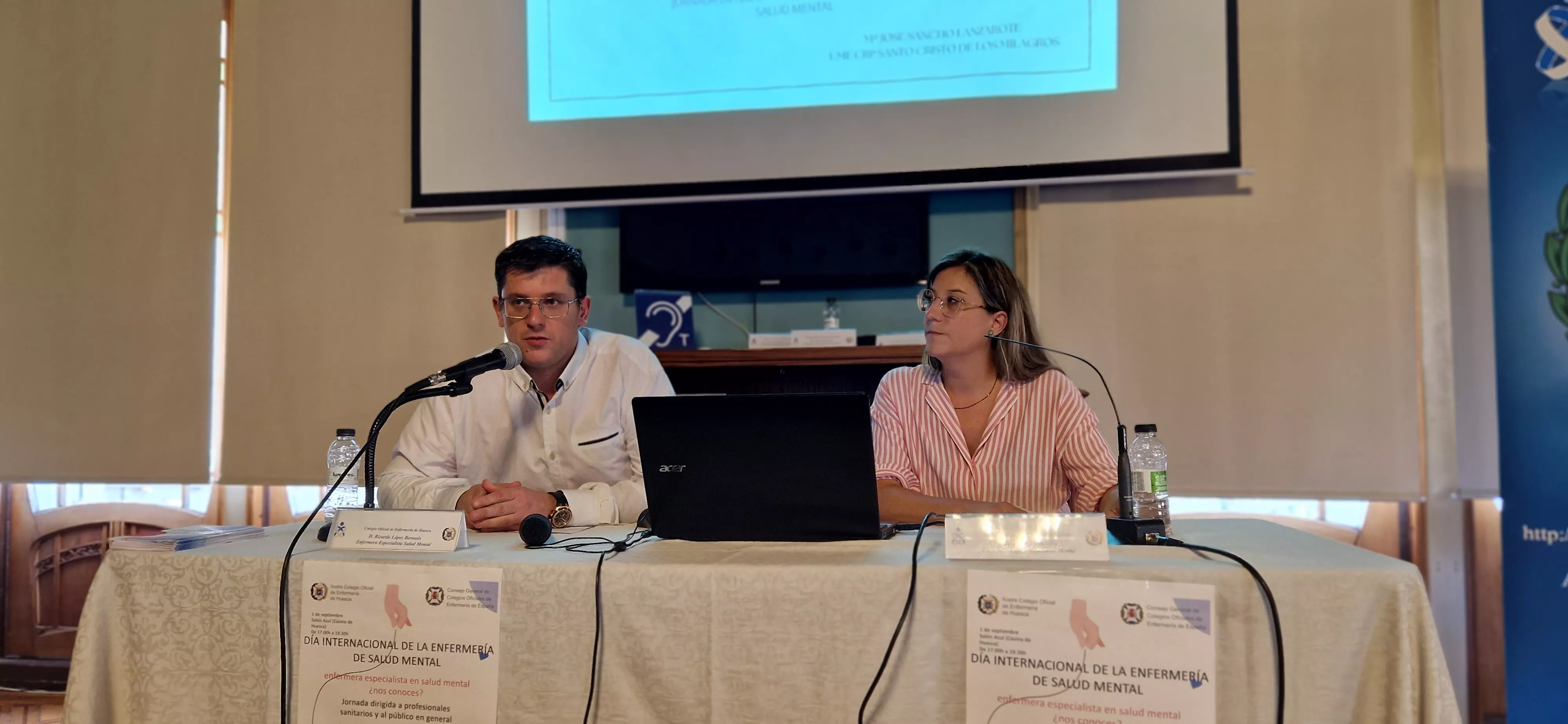 Ricardo López y María José Sancho. Foto Myriam Martínez