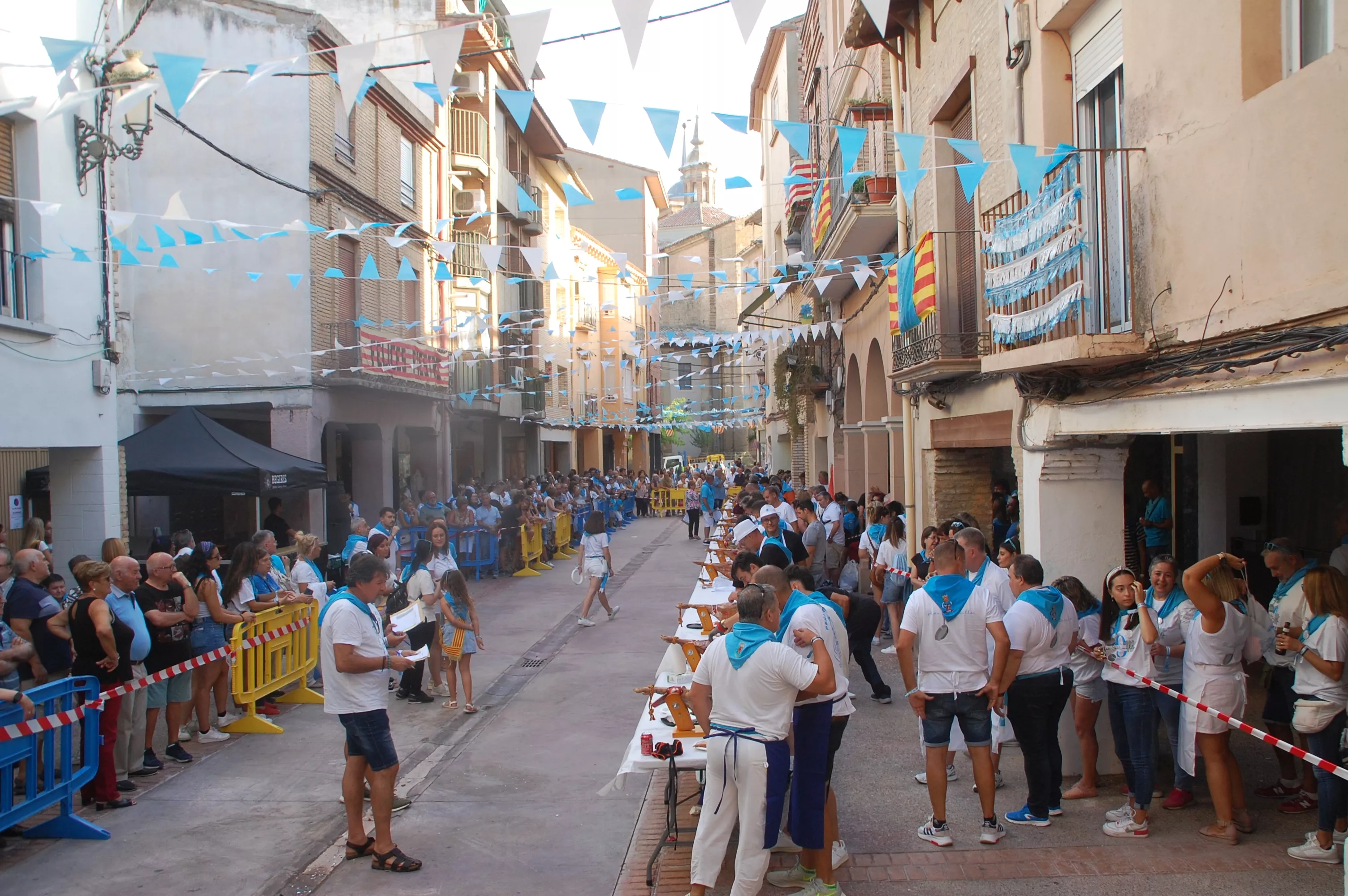 Éxito del Concurso de Cortadores de Jamón en las fiestas de Sariñena.