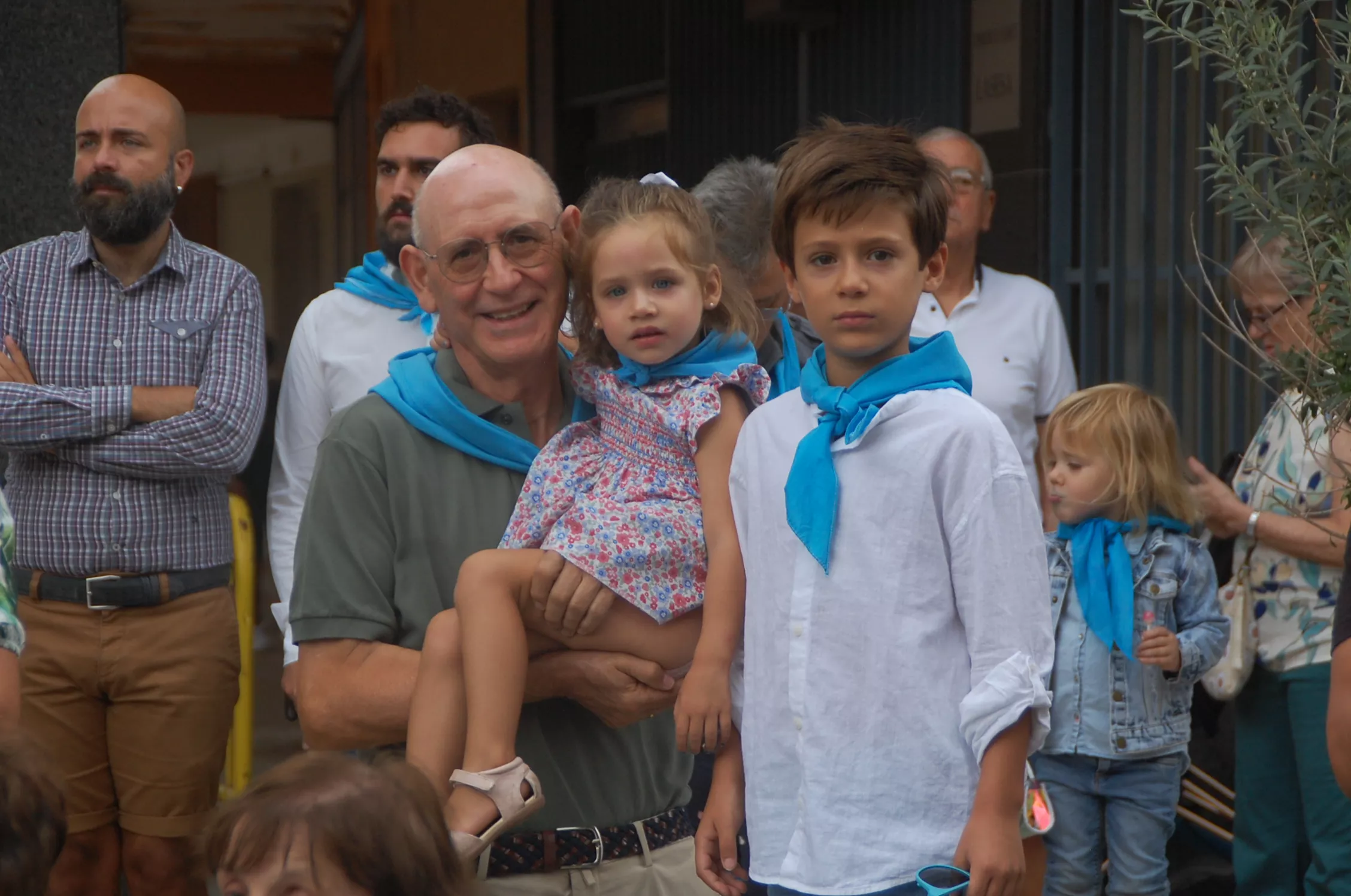Fiestas de Sariñena con el dance como acto protagonista.