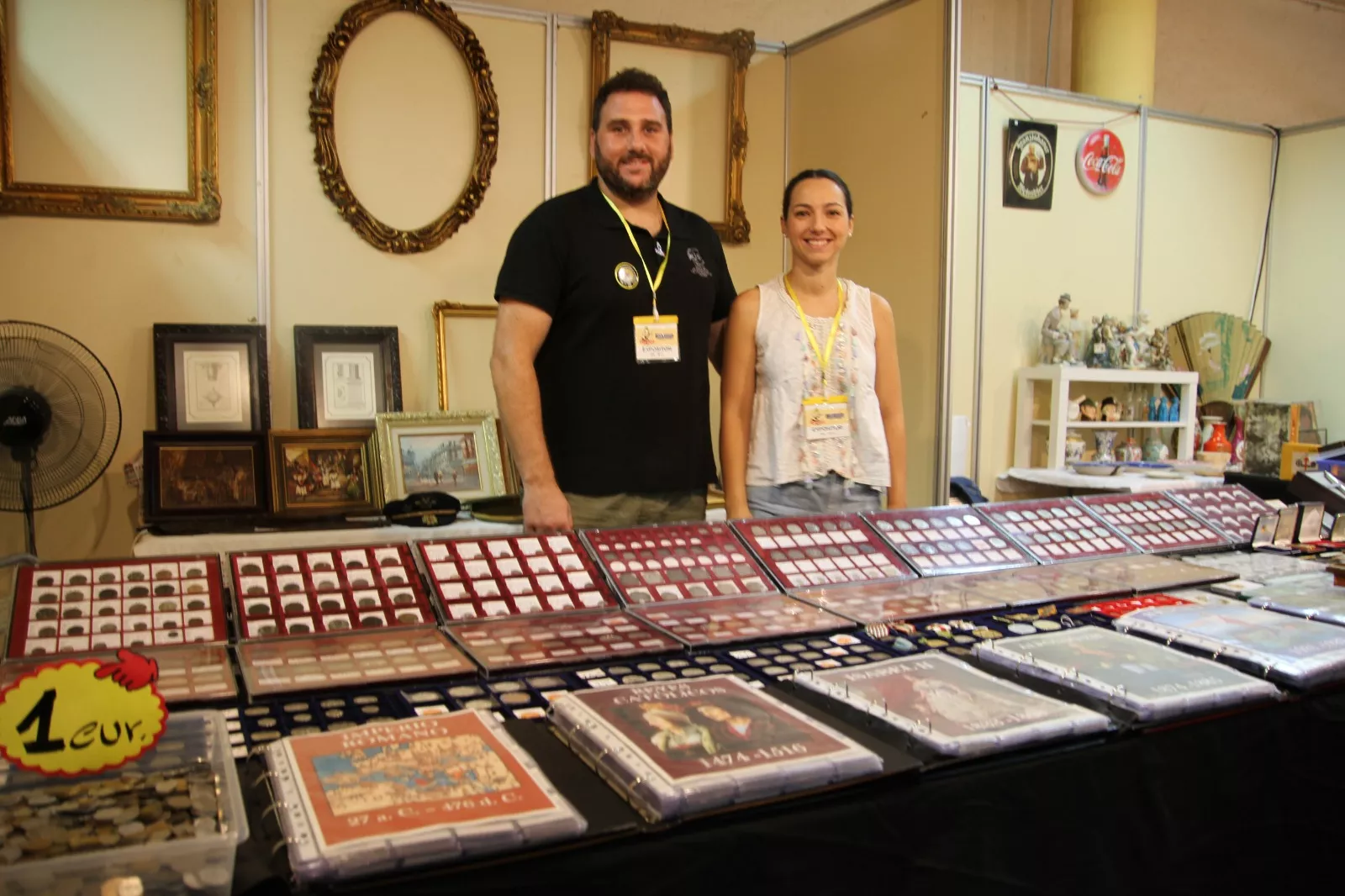 Numismática San Jorge. Foto Carlos Neofato