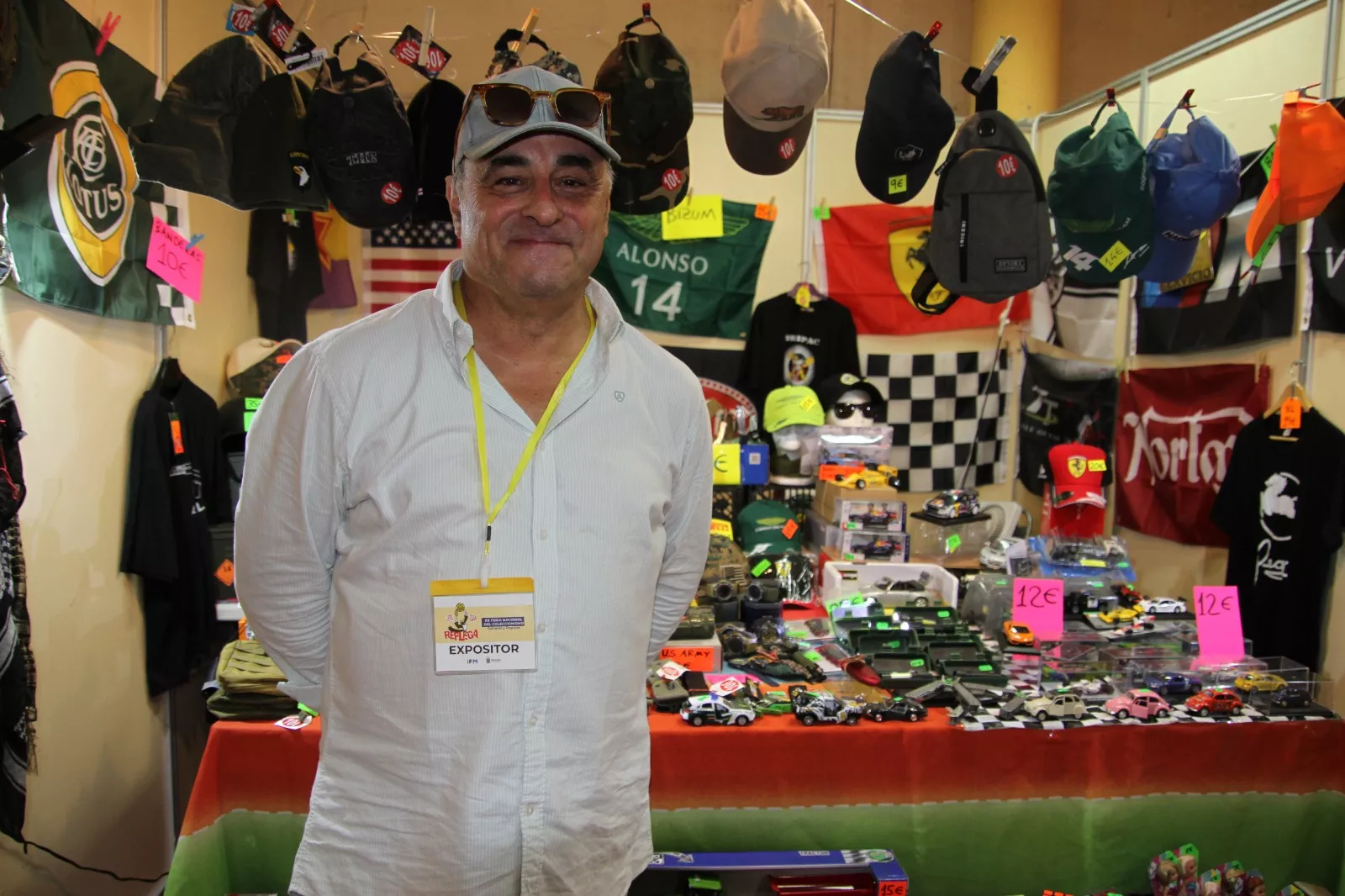 Iñigo Franco, Militaria. Foto Carlos Neofato