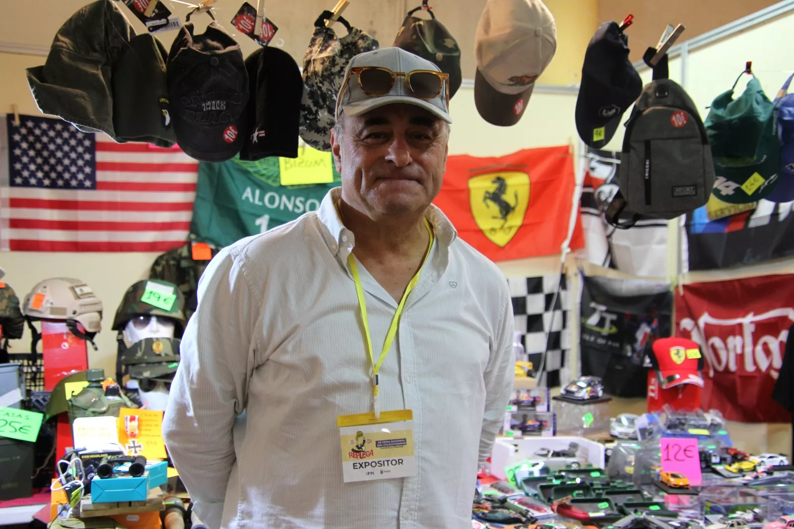 Iñigo Franco, Militaria. Foto Carlos Neofato