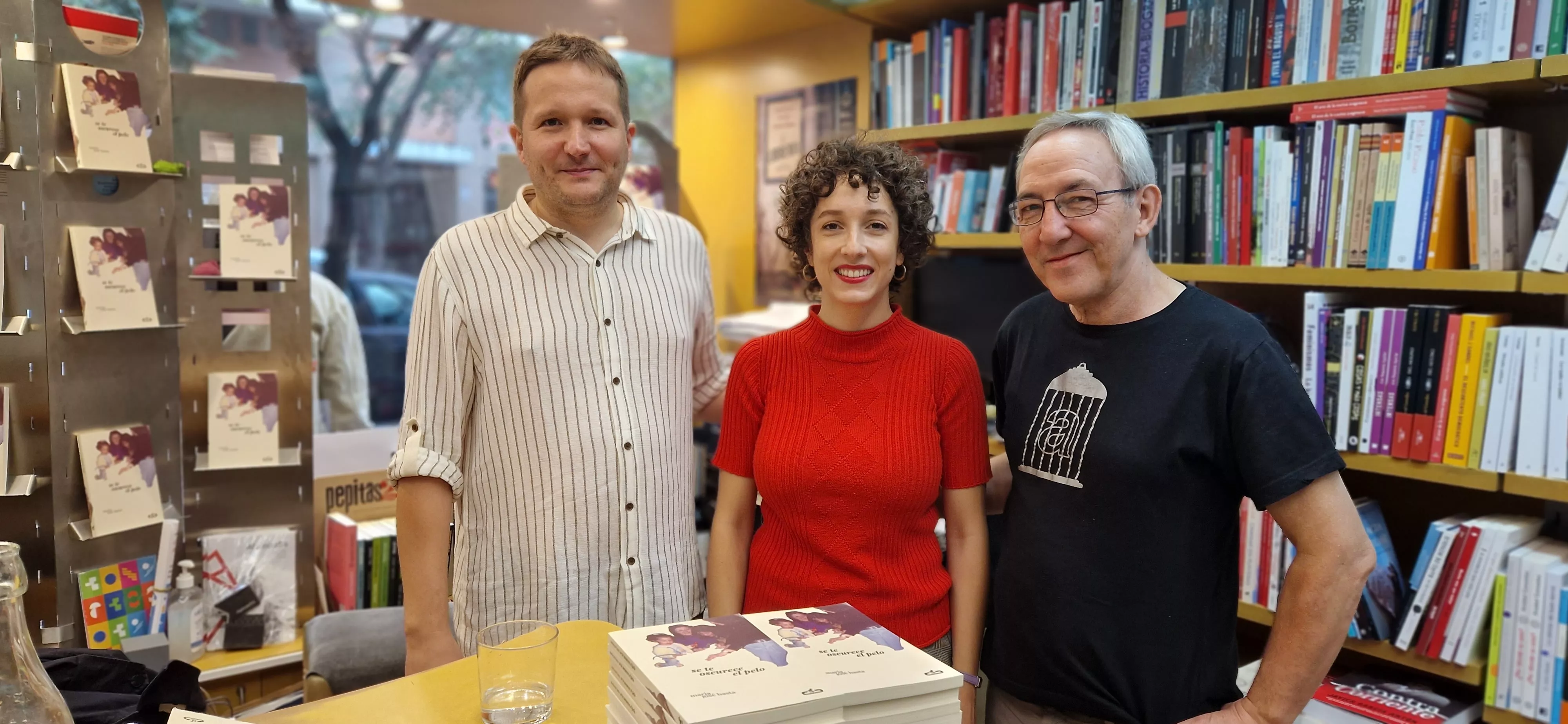 Orencio Boix, María José Hasta y José María Aniés. Foto Myriam Martínez