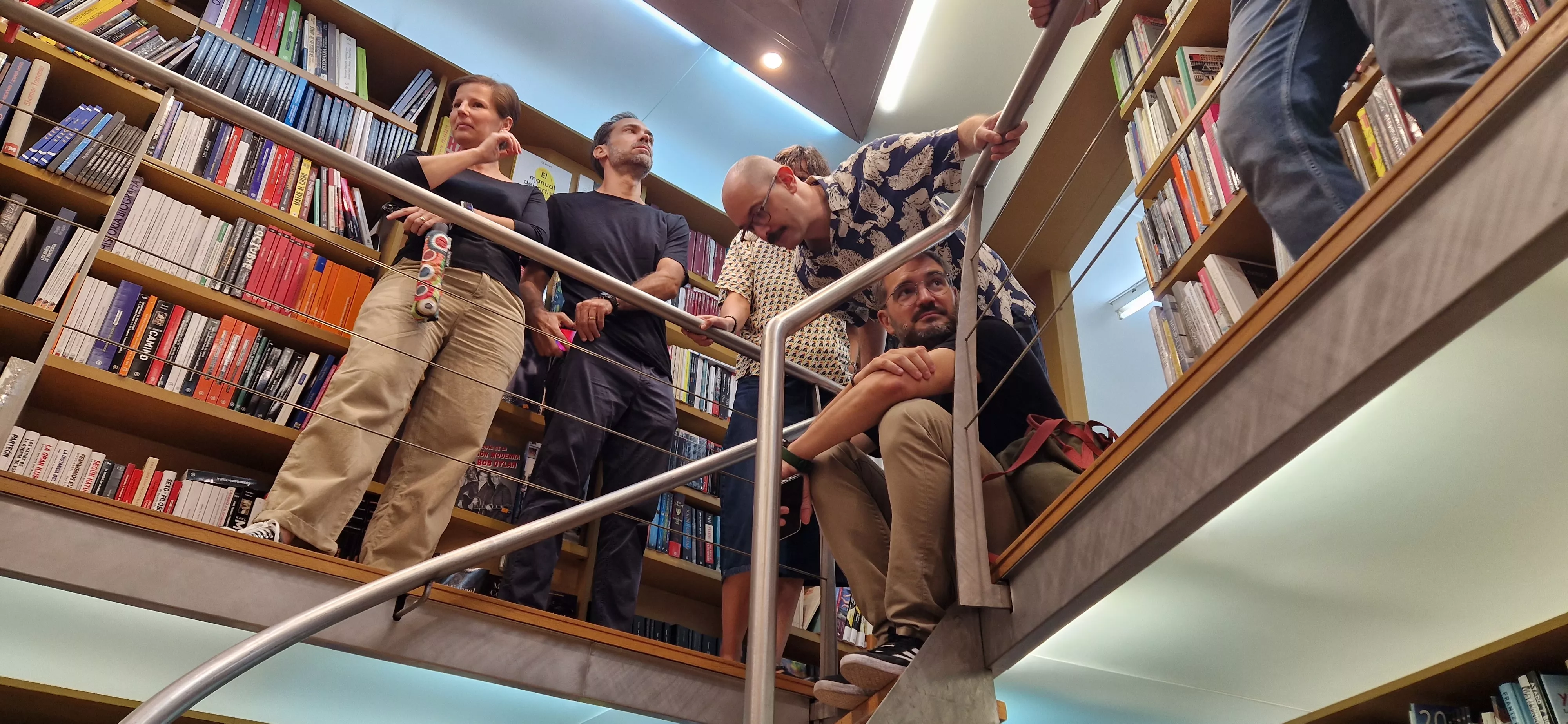 María José Hasta presenta en la librería Anónima "Se te oscurece el pelo". Foto Myriam Martínez