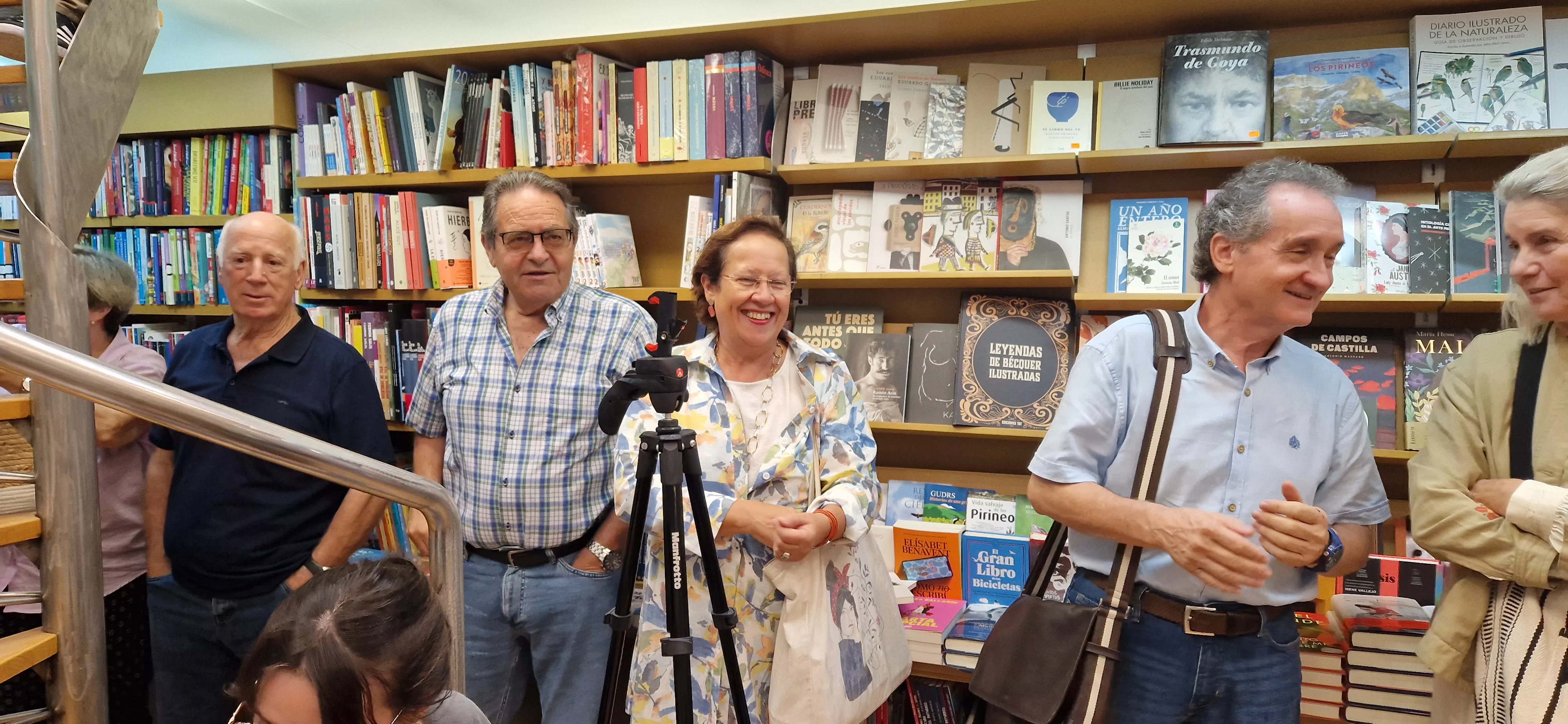 María José Hasta presenta en la librería Anónima "Se te oscurece el pelo". Foto Myriam Martínez