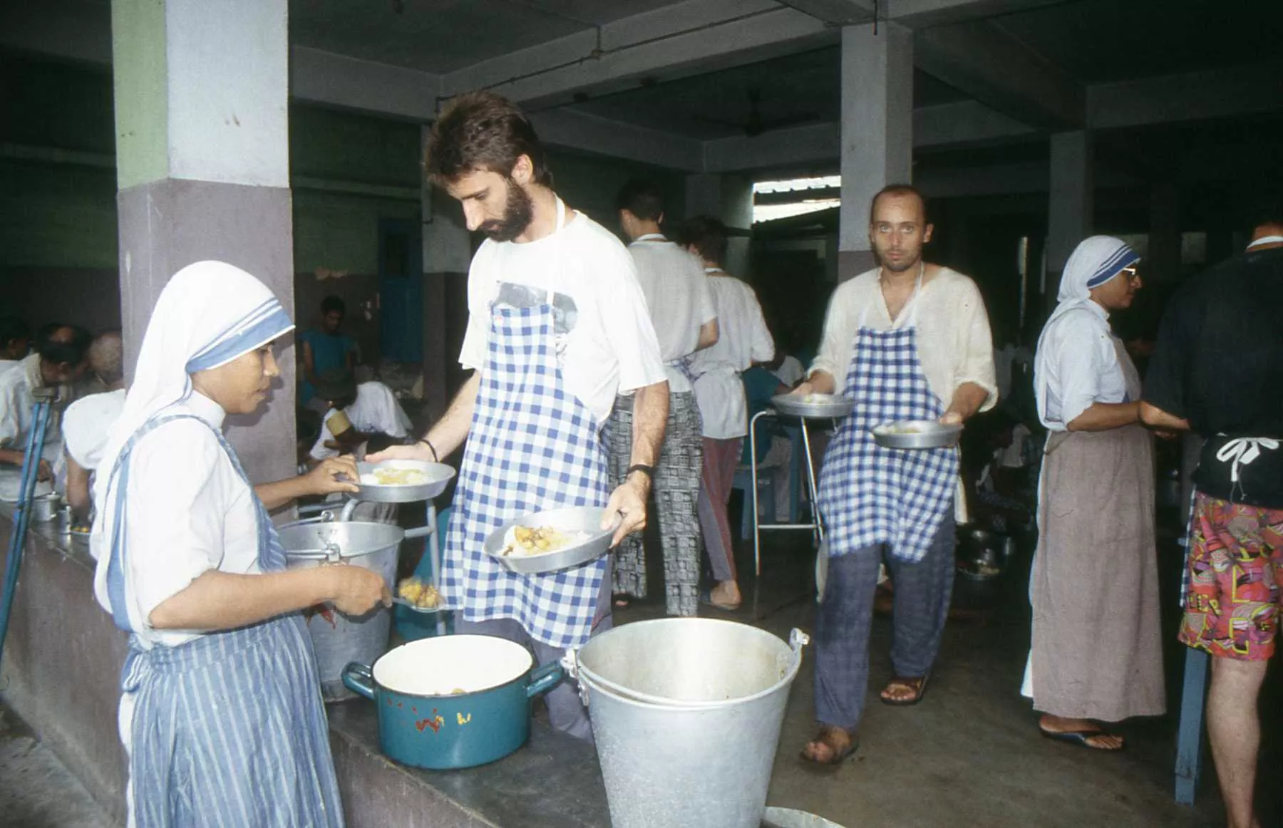 Casa de la Madre Teresa en Calcuta donde ofreció su voluntariado Marco Pascual.